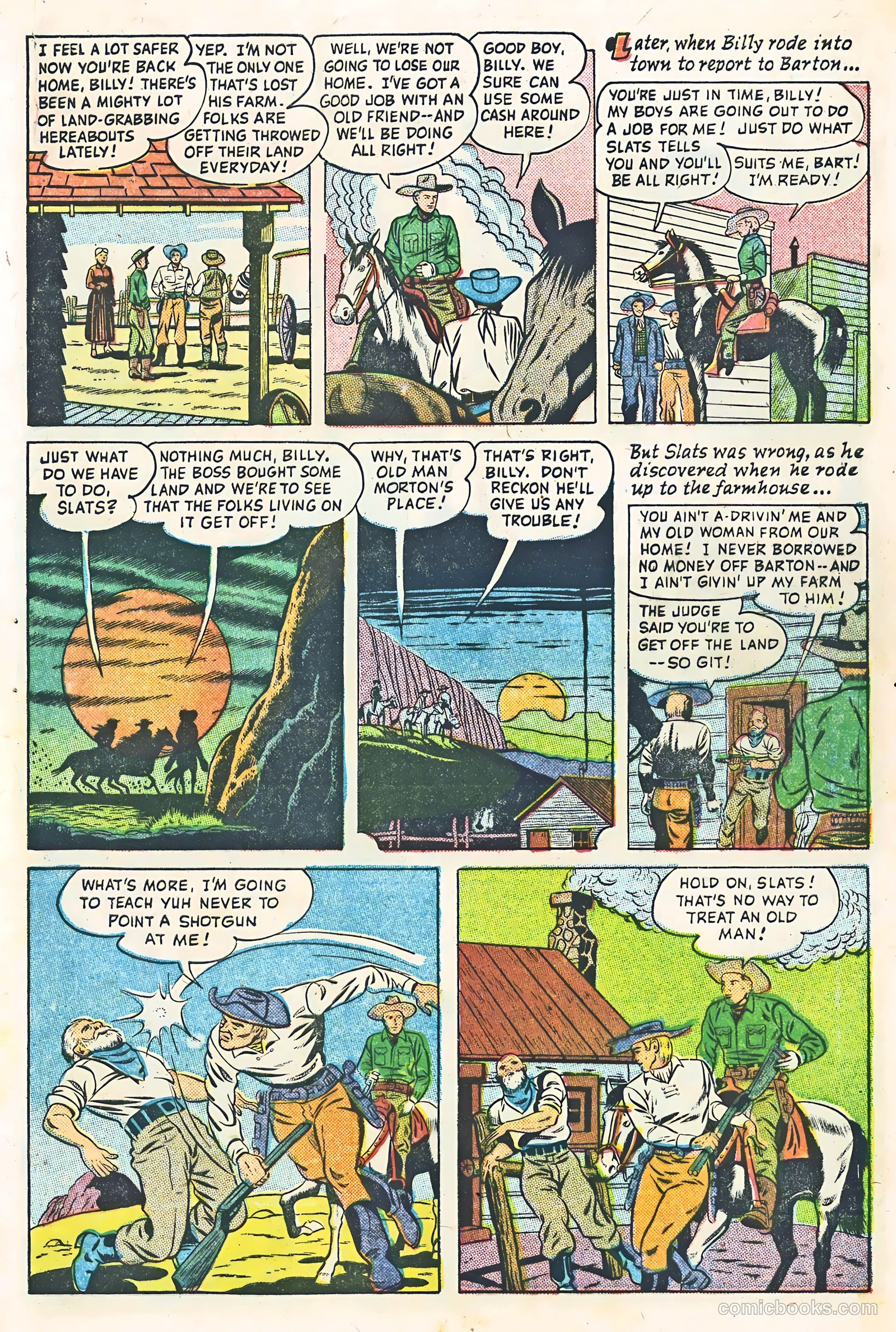 Return of the Outlaw #1 (1953) — page 7 of 37