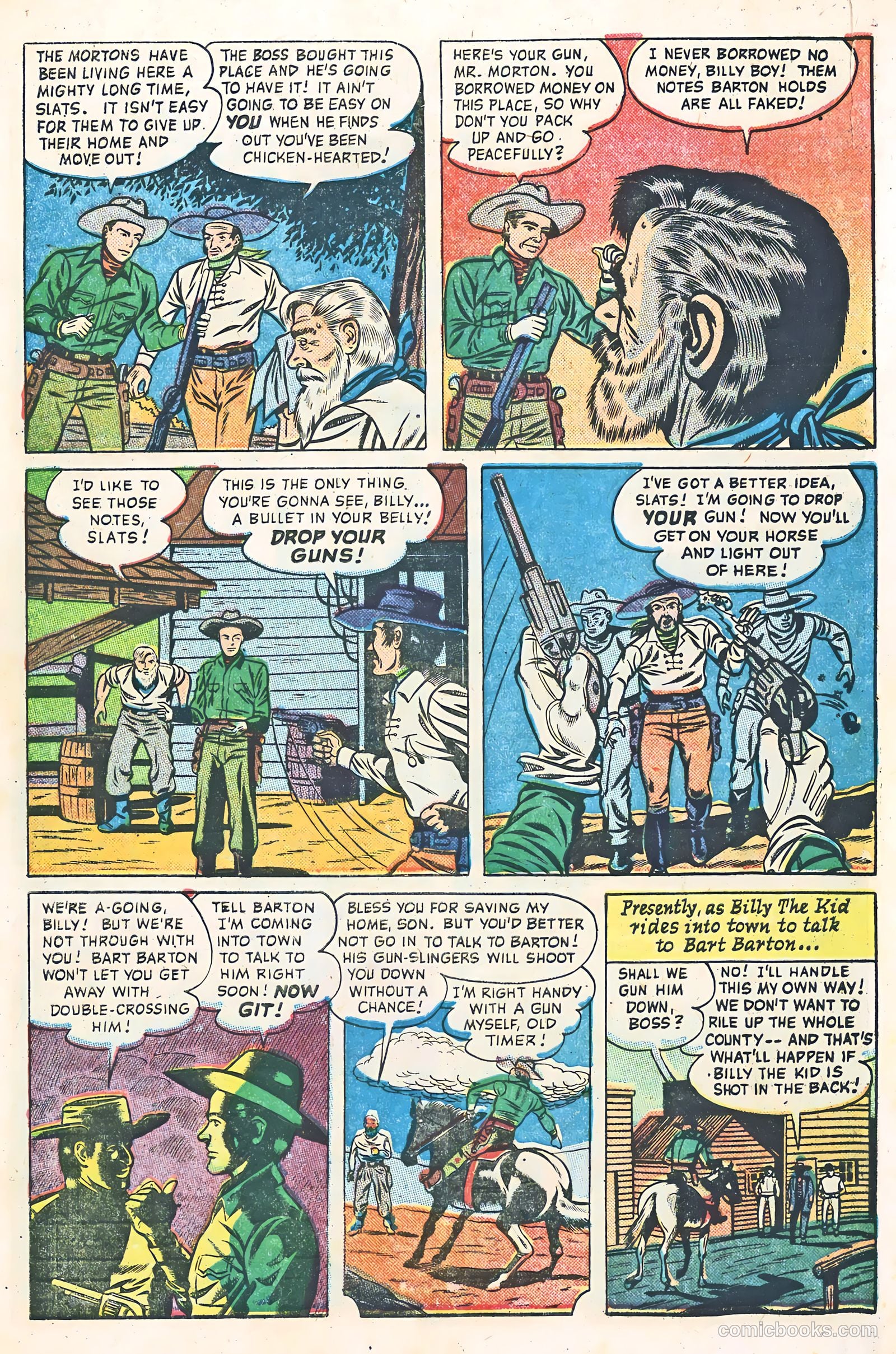 Return of the Outlaw #1 (1953) — page 8 of 37