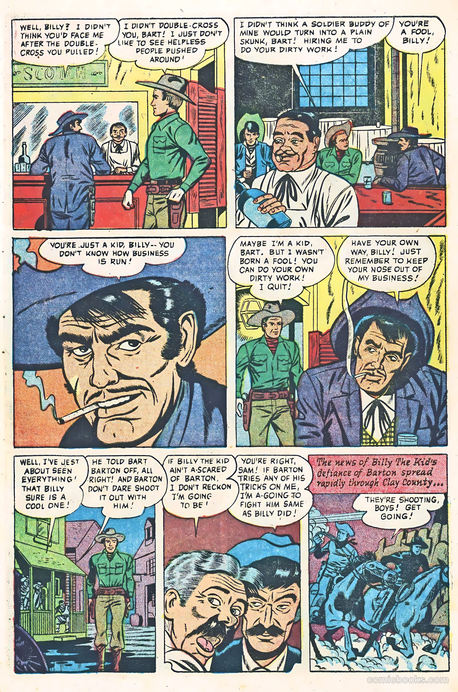Return of the Outlaw #1 (1953) — page 9 of 37