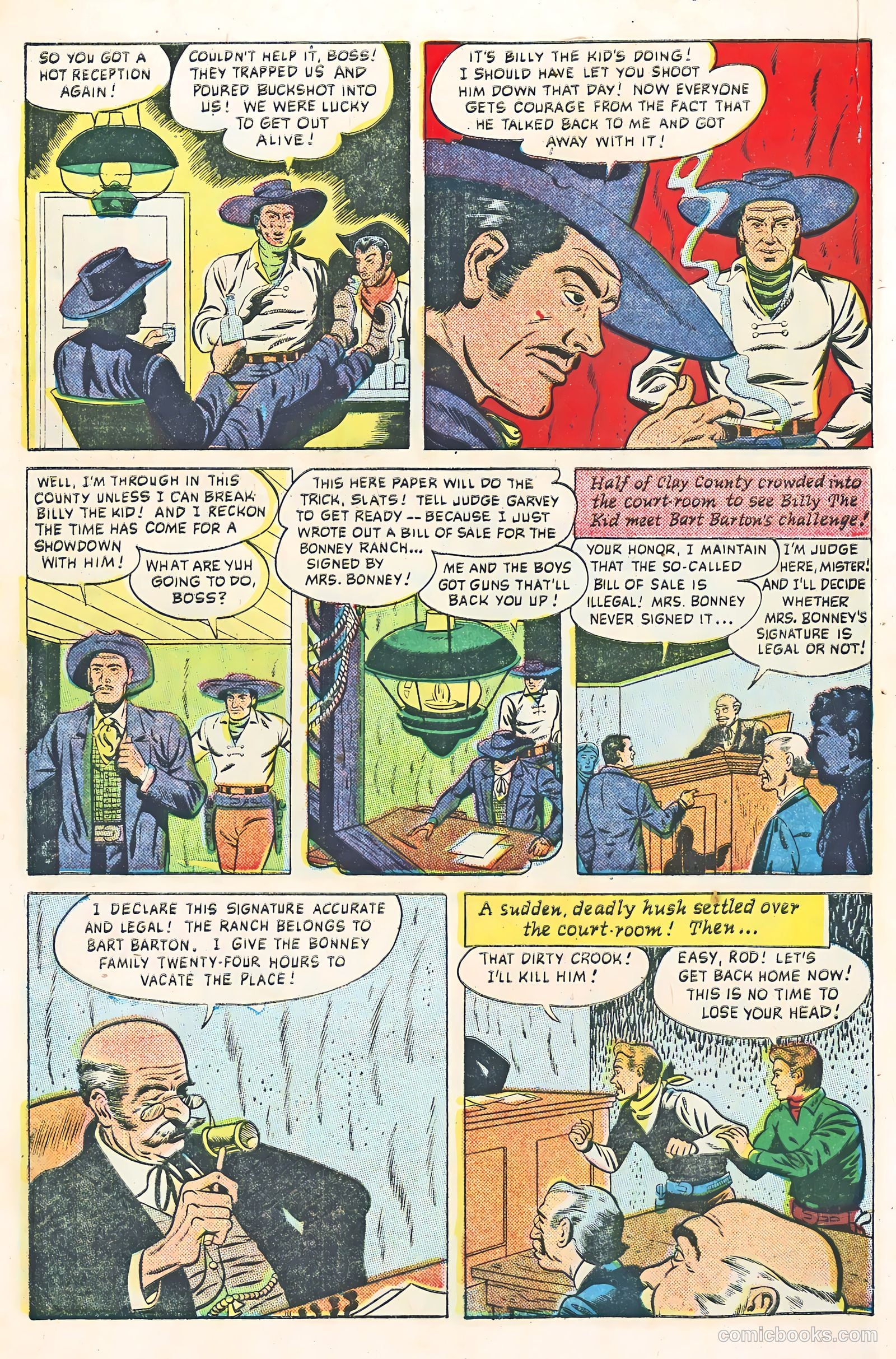 Return of the Outlaw #1 (1953) — page 10 of 37