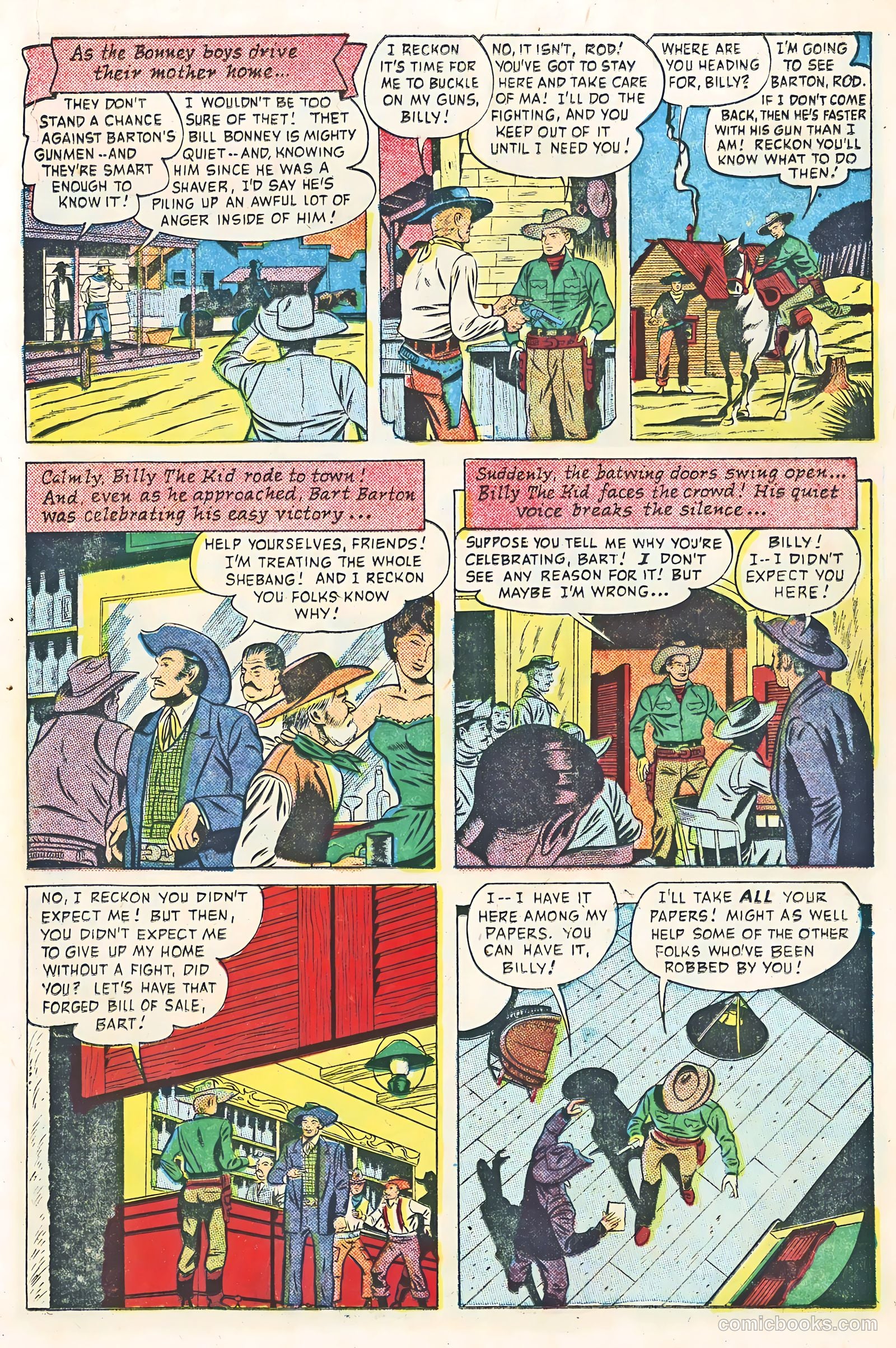 Return of the Outlaw #1 (1953) — page 11 of 37