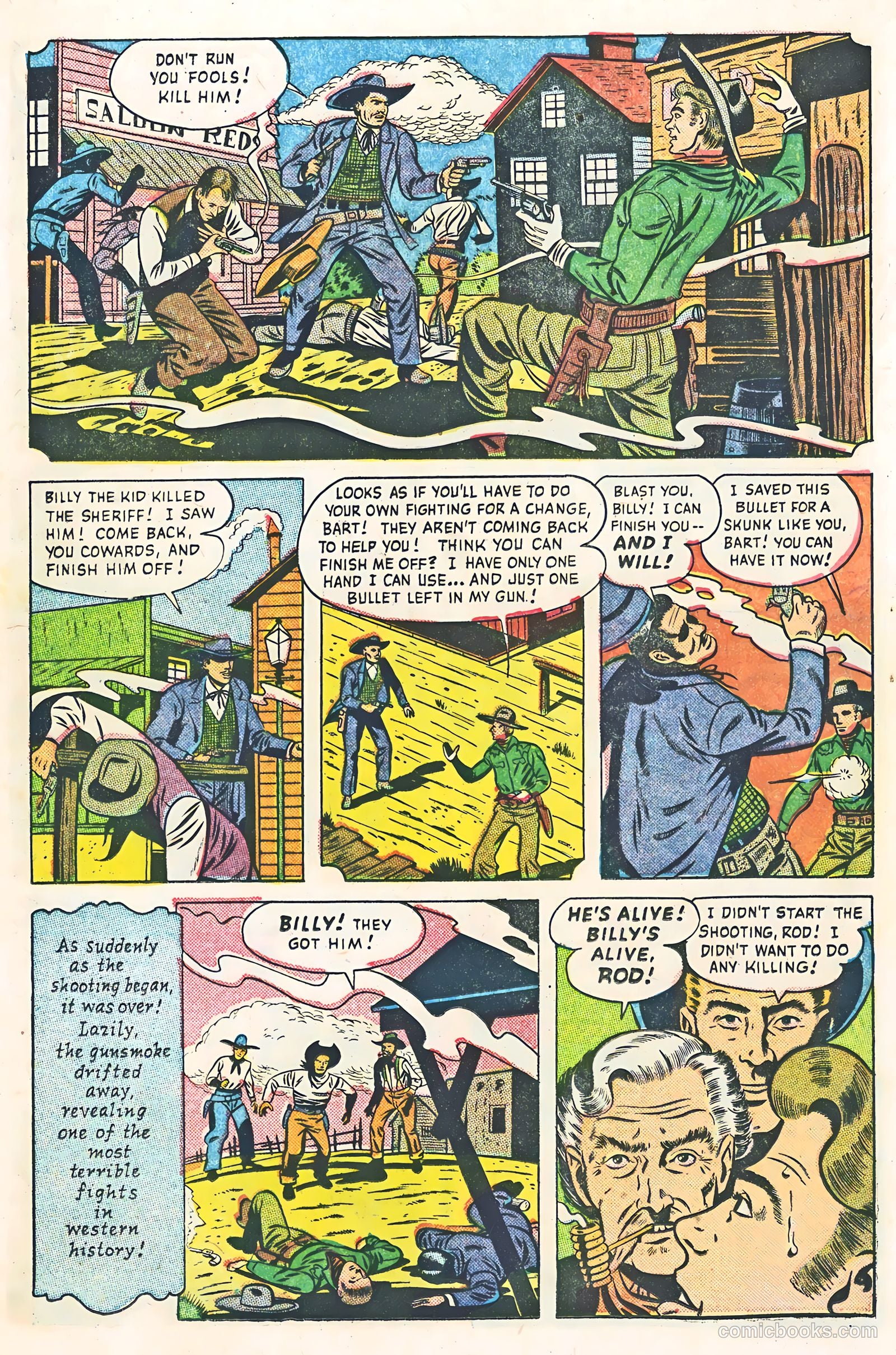 Return of the Outlaw #1 (1953) — page 14 of 37