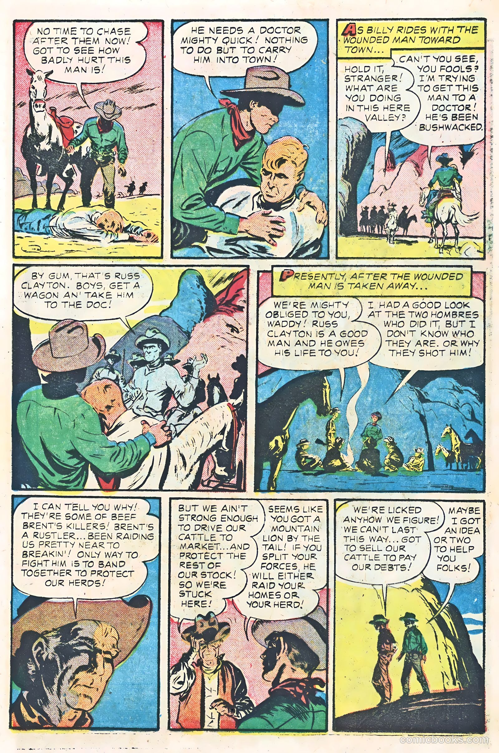Return of the Outlaw #1 (1953) — page 17 of 37