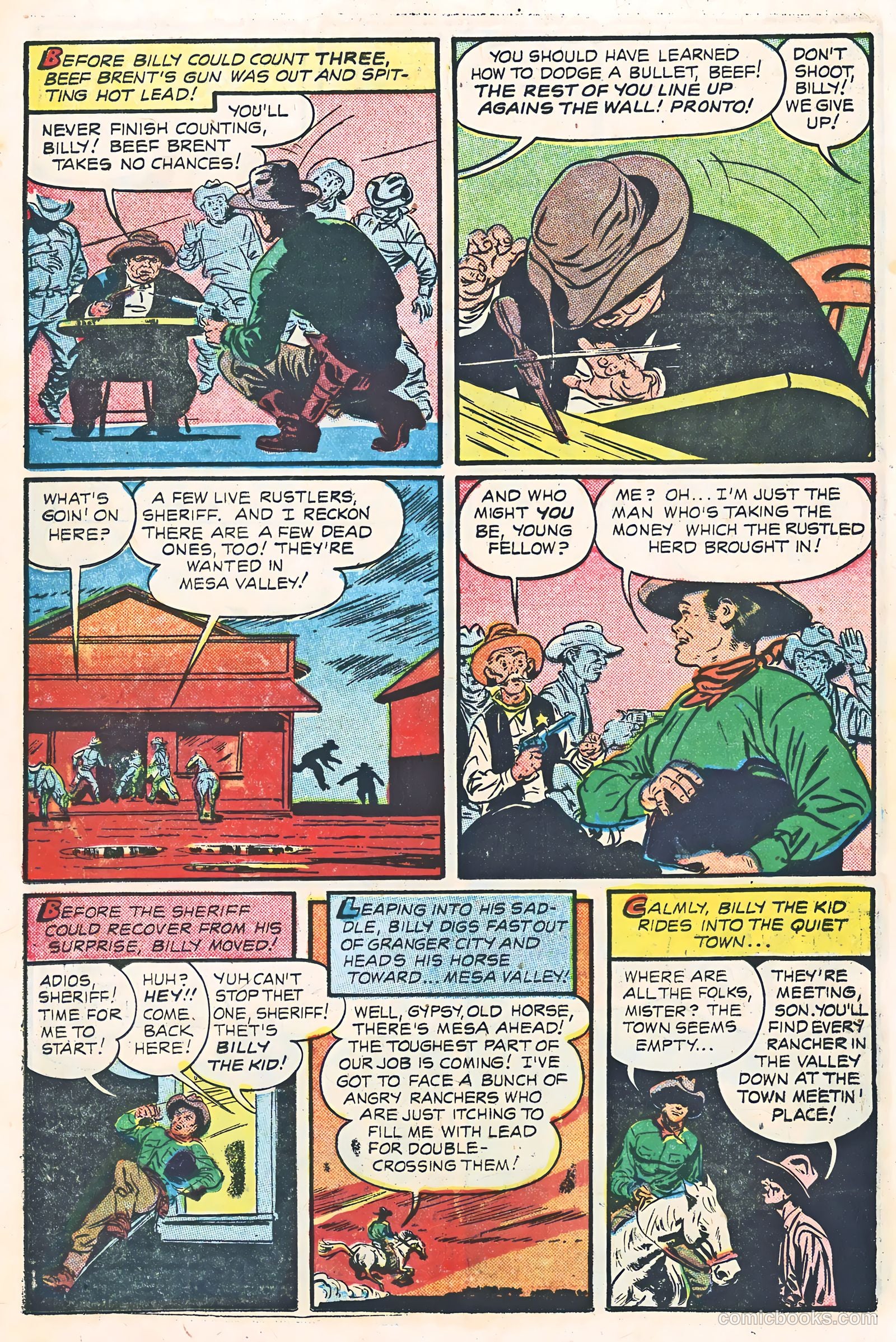 Return of the Outlaw #1 (1953) — page 24 of 37