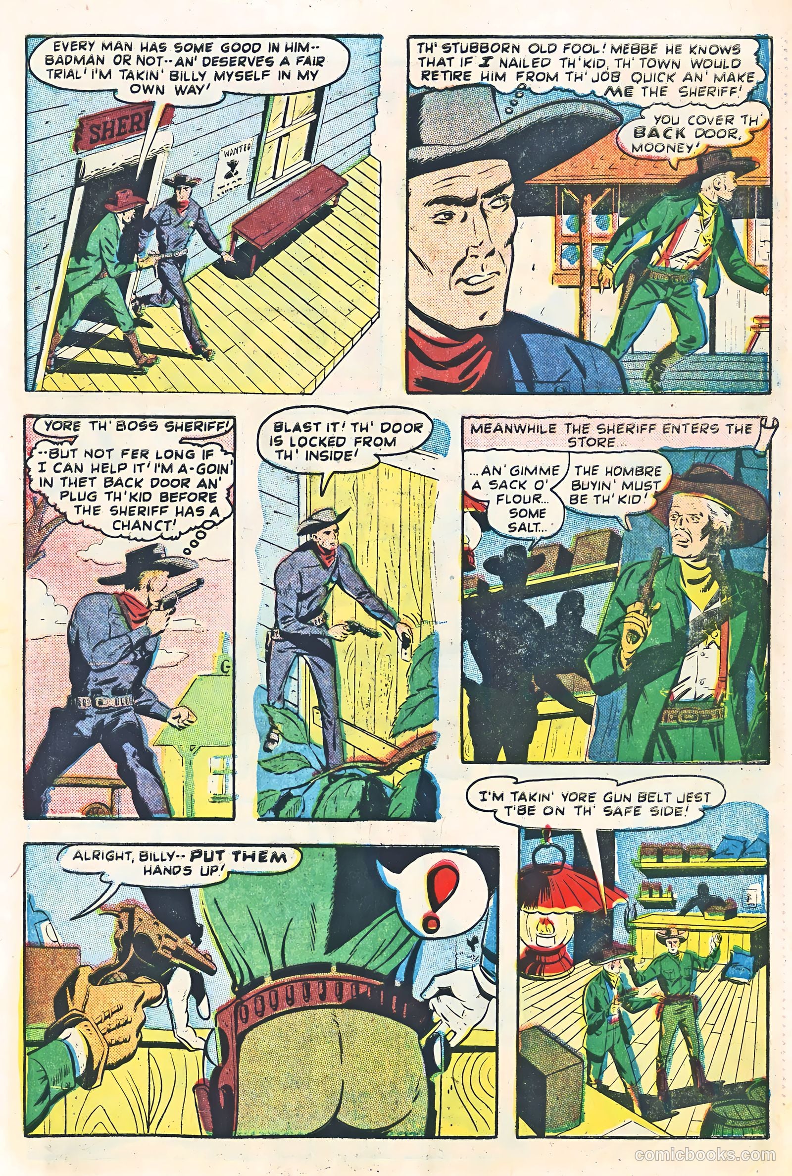Return of the Outlaw #1 (1953) — page 27 of 37
