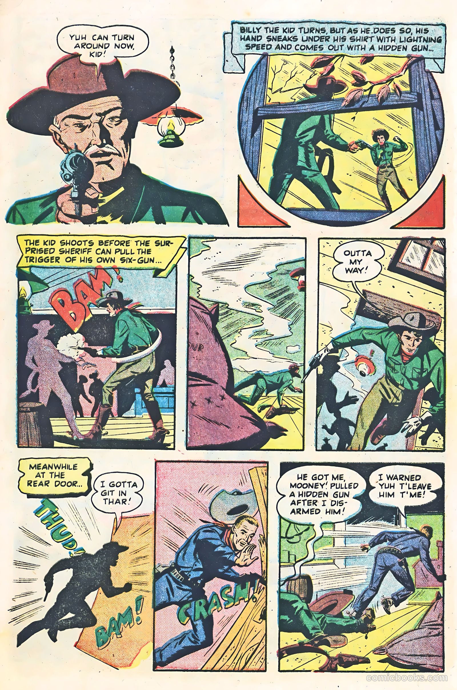 Return of the Outlaw #1 (1953) — page 28 of 37