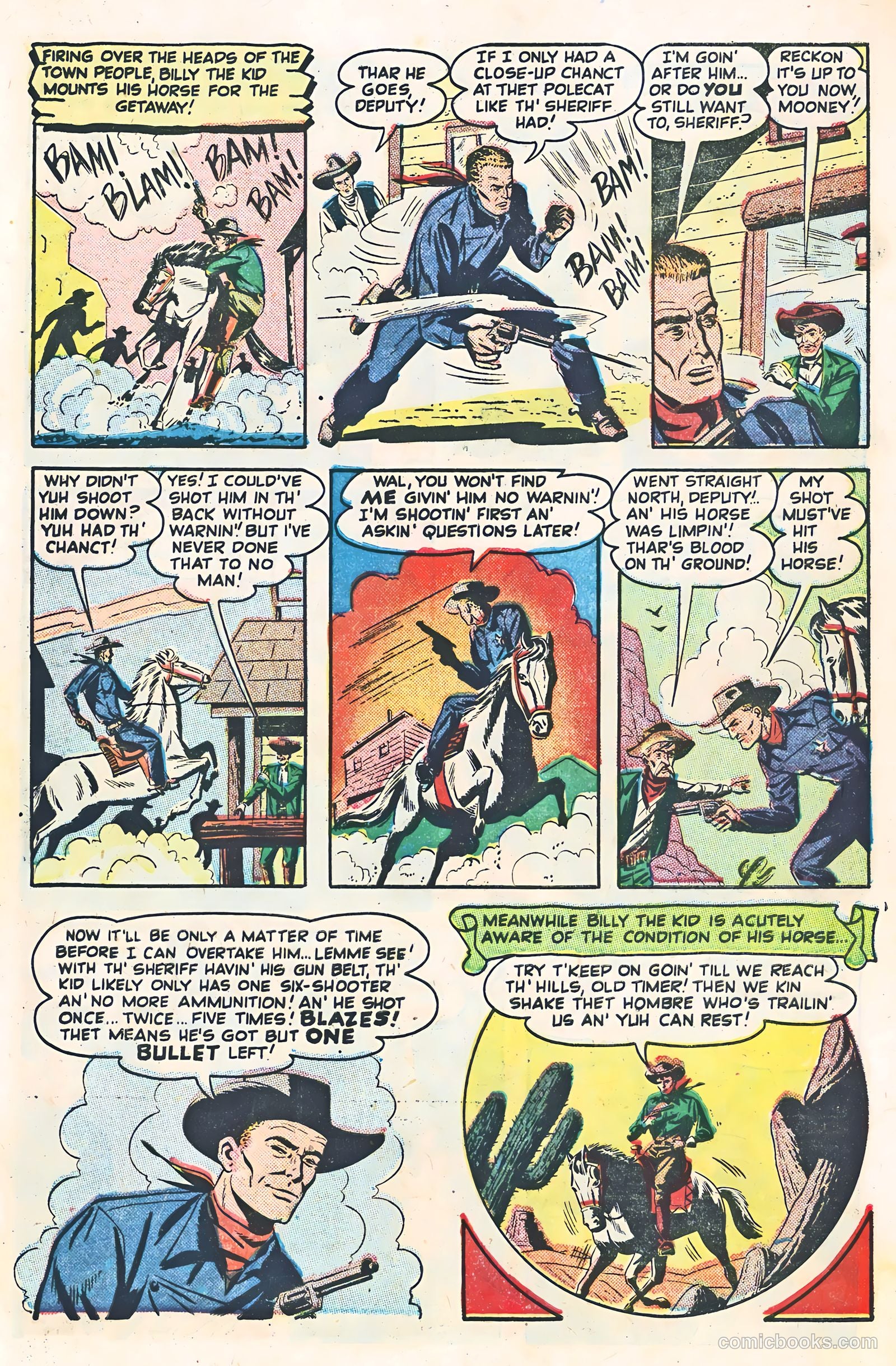 Return of the Outlaw #1 (1953) — page 29 of 37