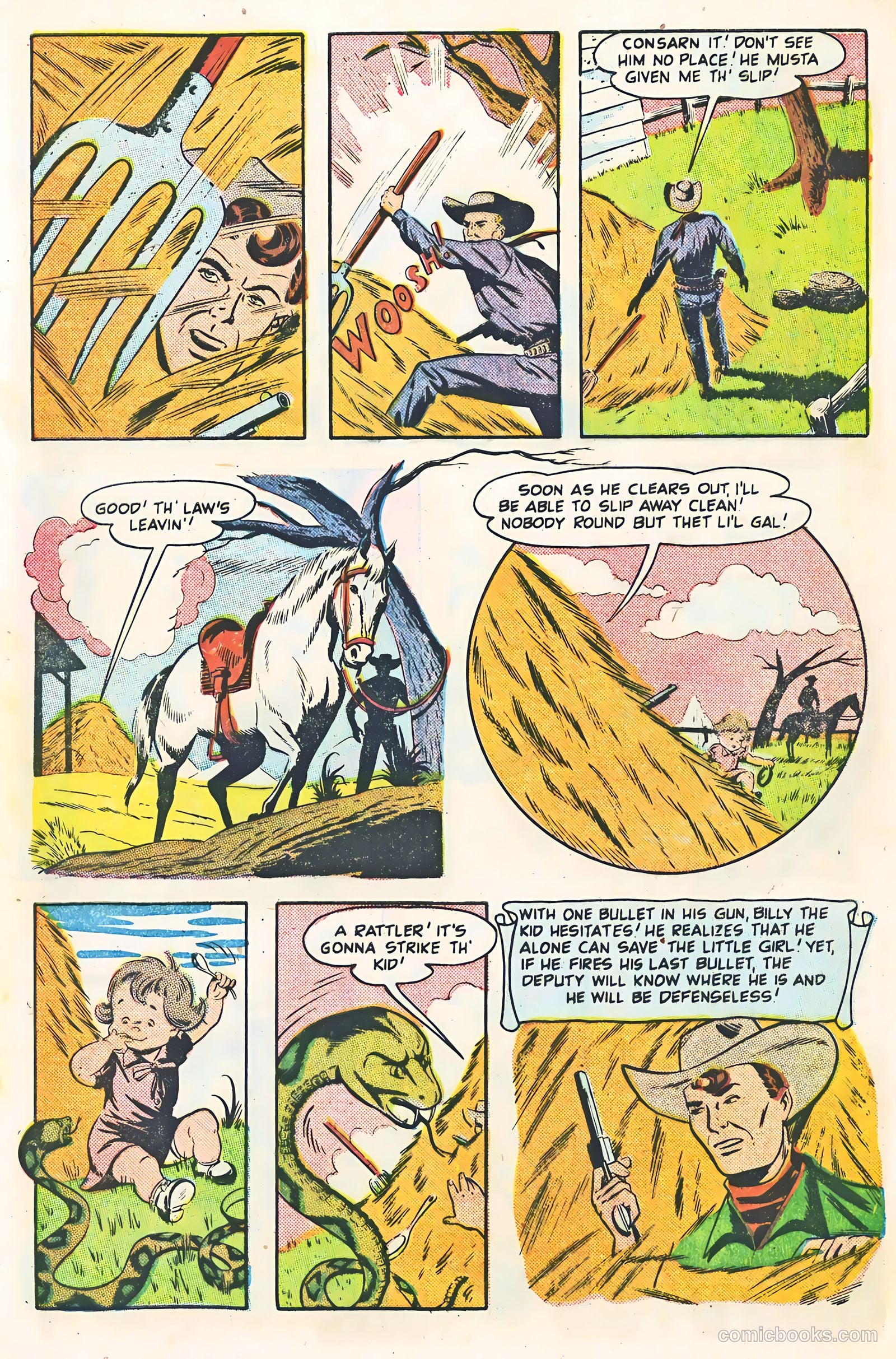 Return of the Outlaw #1 (1953) — page 31 of 37