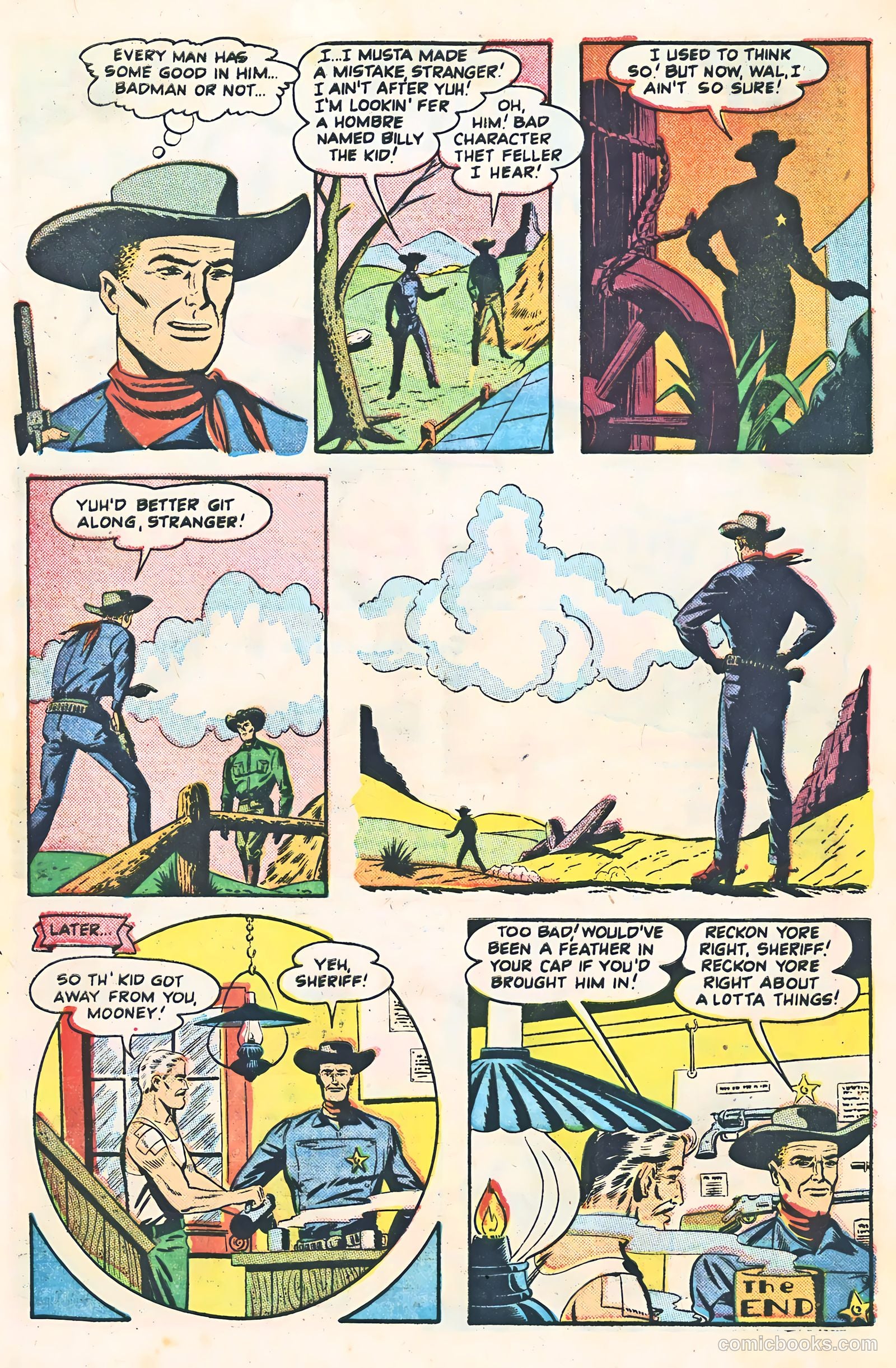 Return of the Outlaw #1 (1953) — page 33 of 37