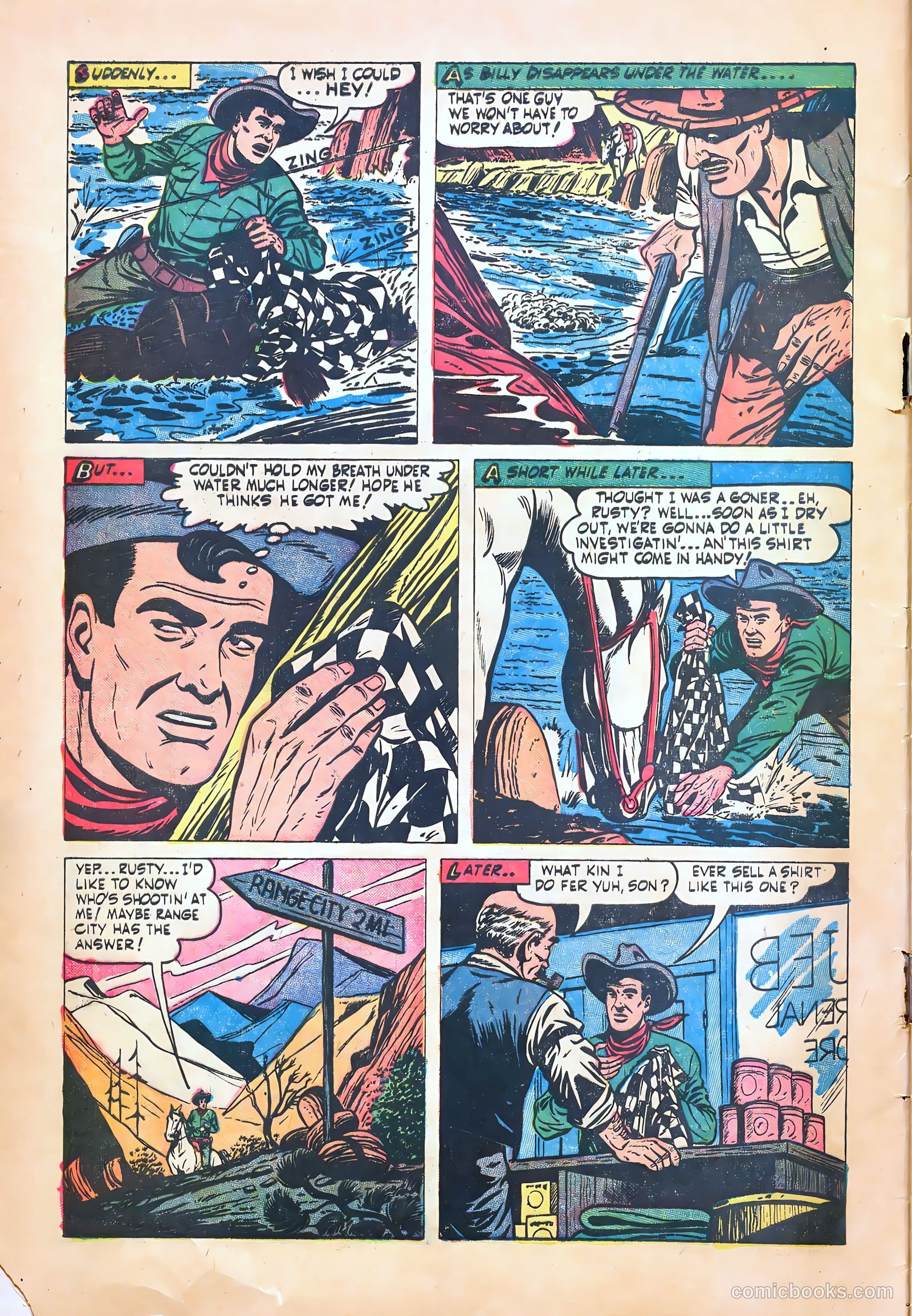 Return of the Outlaw #2 (1953) — page 4 of 36