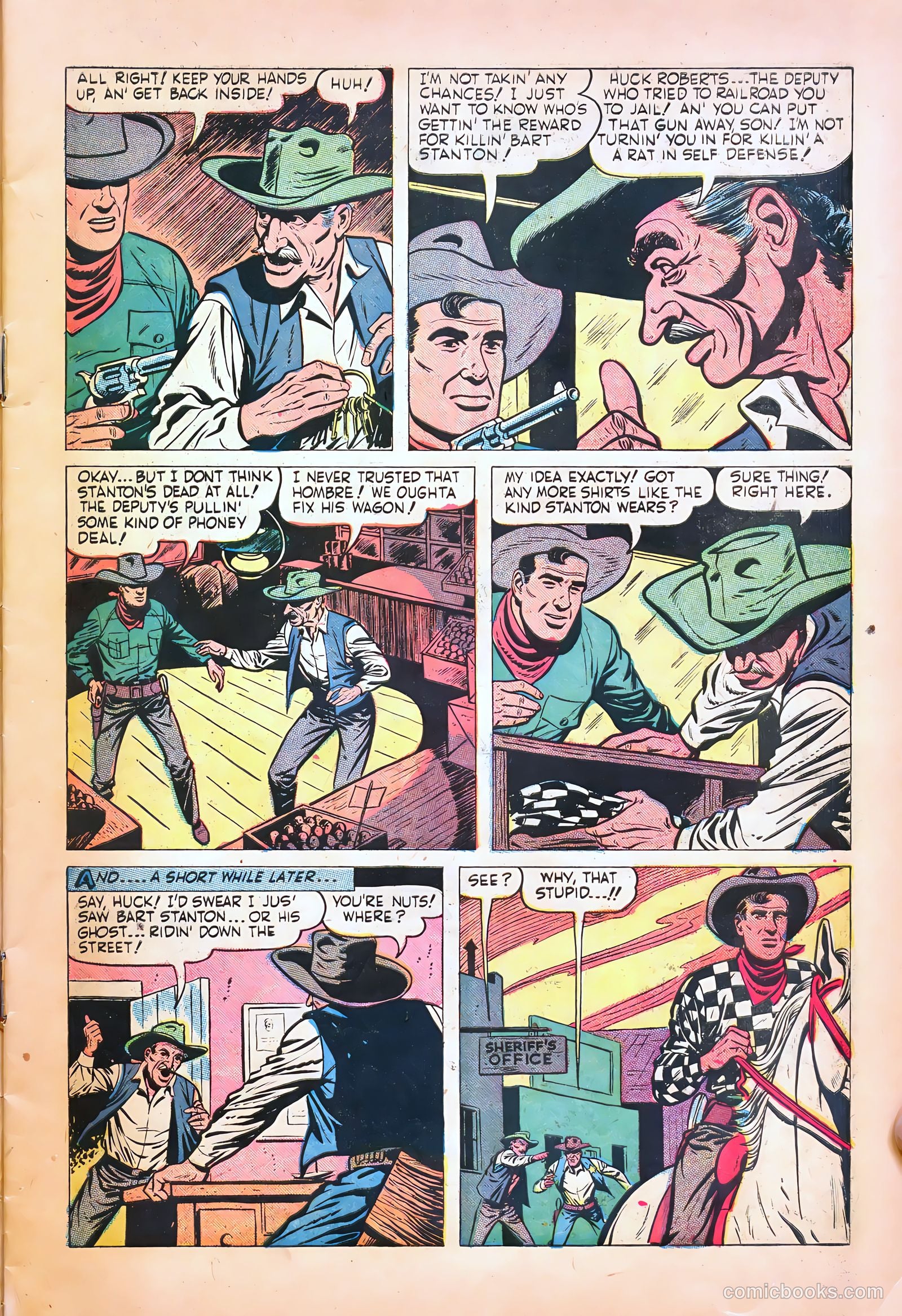 Return of the Outlaw #2 (1953) — page 7 of 36
