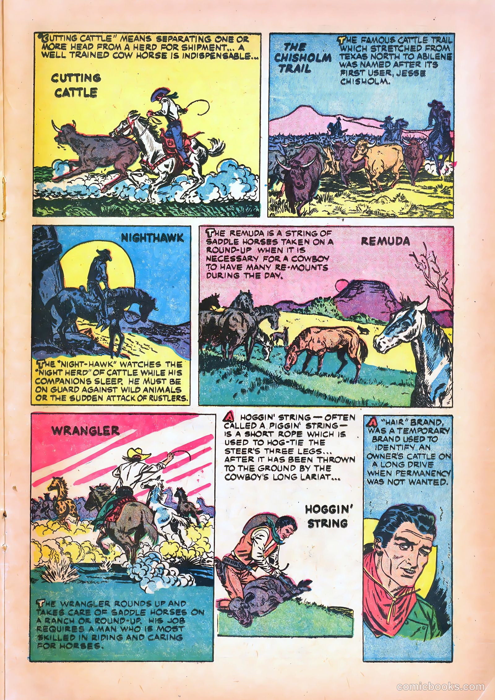 Return of the Outlaw #2 (1953) — page 17 of 36