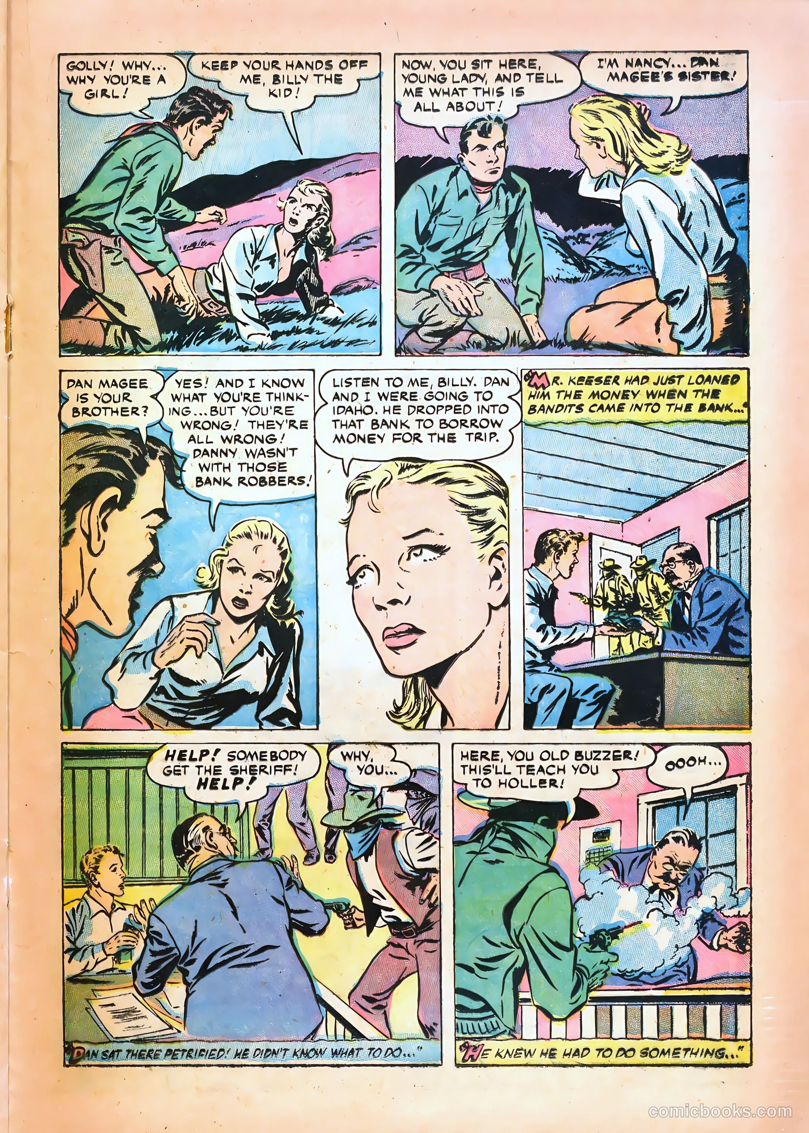 Return of the Outlaw #2 (1953) — page 21 of 36