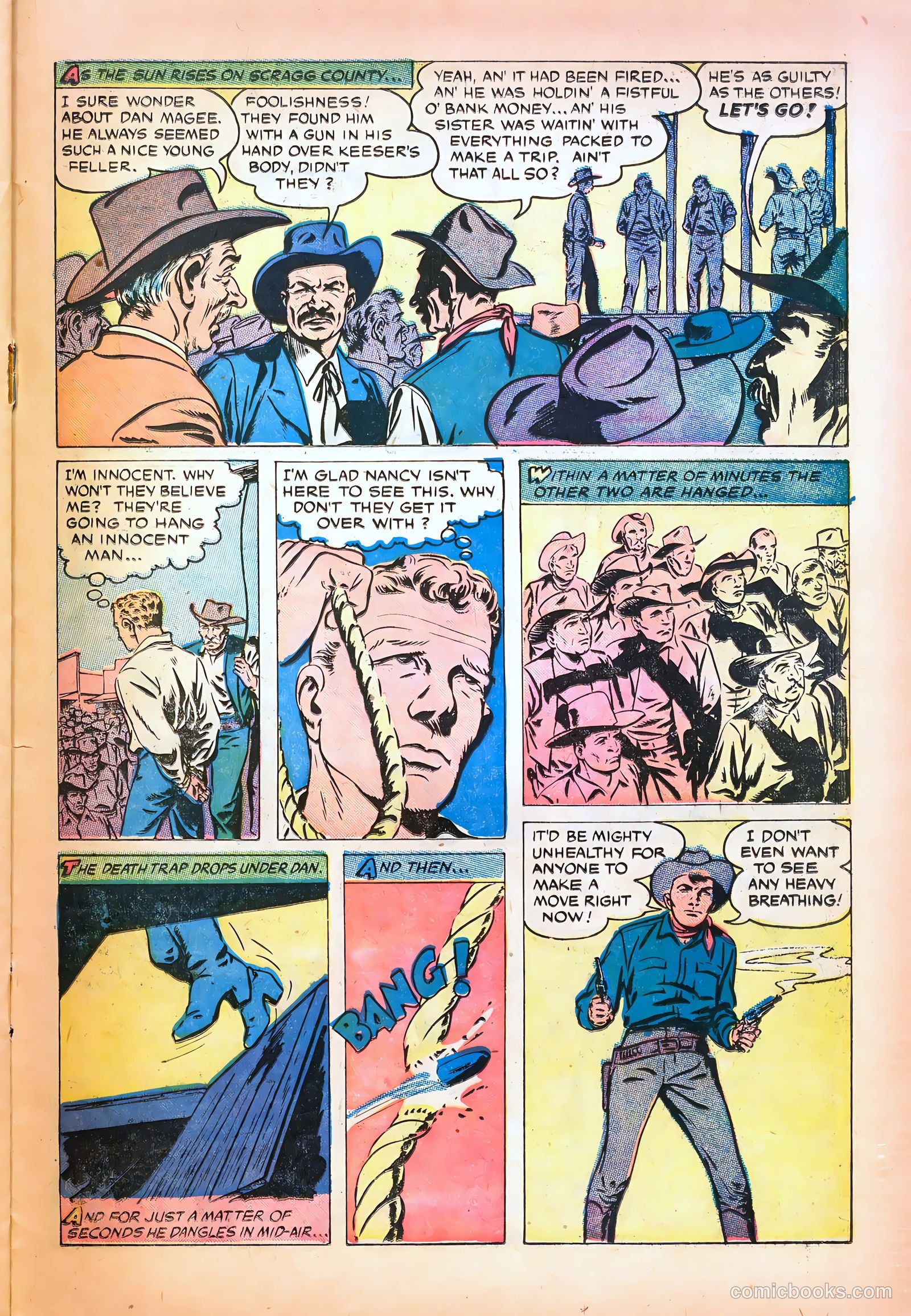 Return of the Outlaw #2 (1953) — page 23 of 36