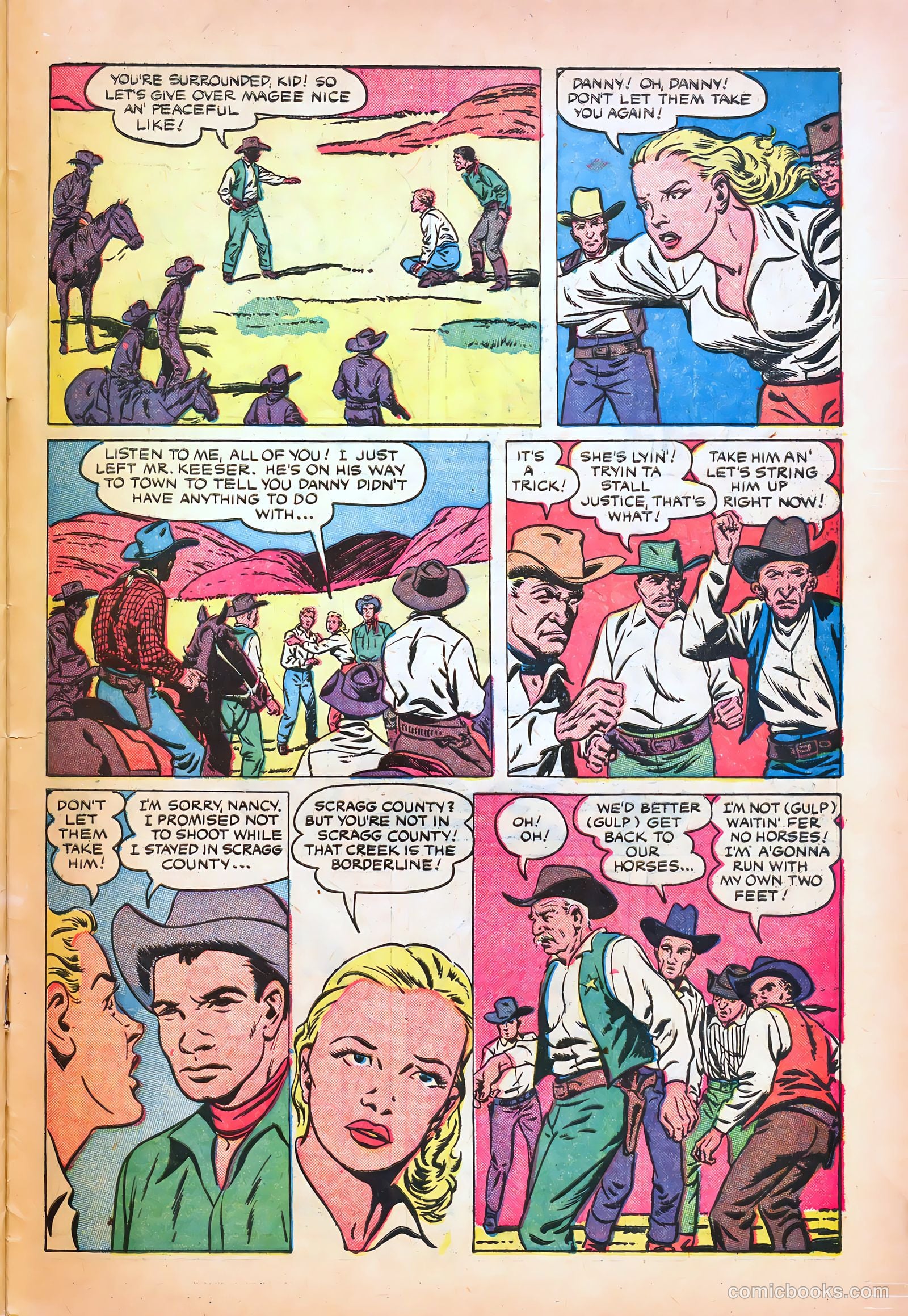 Return of the Outlaw #2 (1953) — page 27 of 36