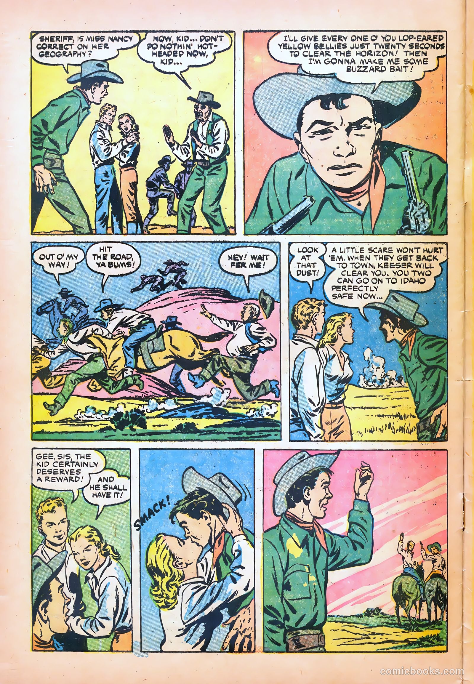 Return of the Outlaw #2 (1953) — page 28 of 36