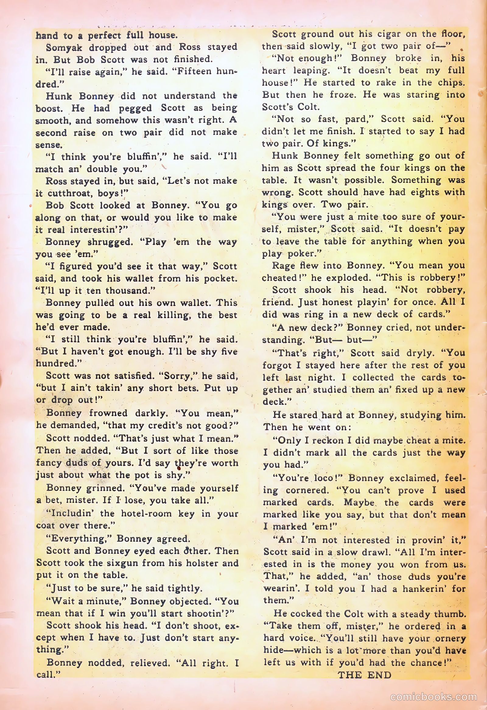 Return of the Outlaw #2 (1953) — page 30 of 36