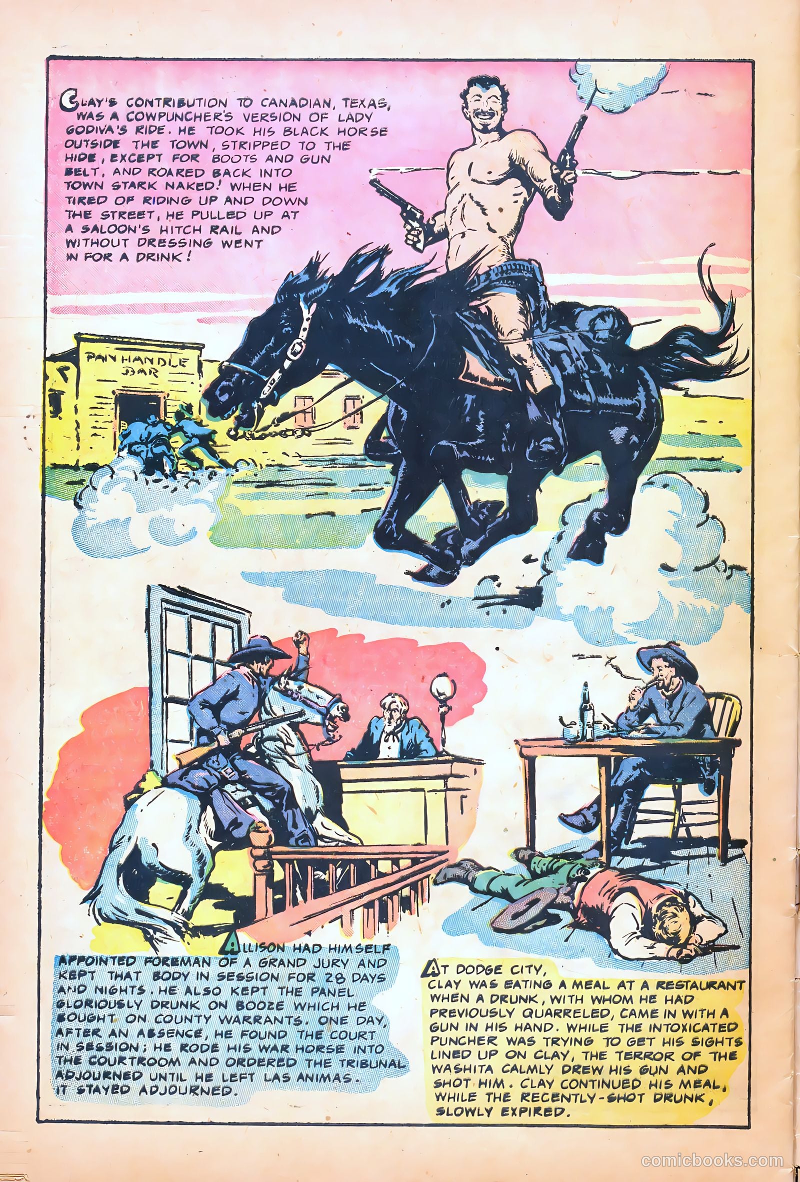 Return of the Outlaw #2 (1953) — page 32 of 36
