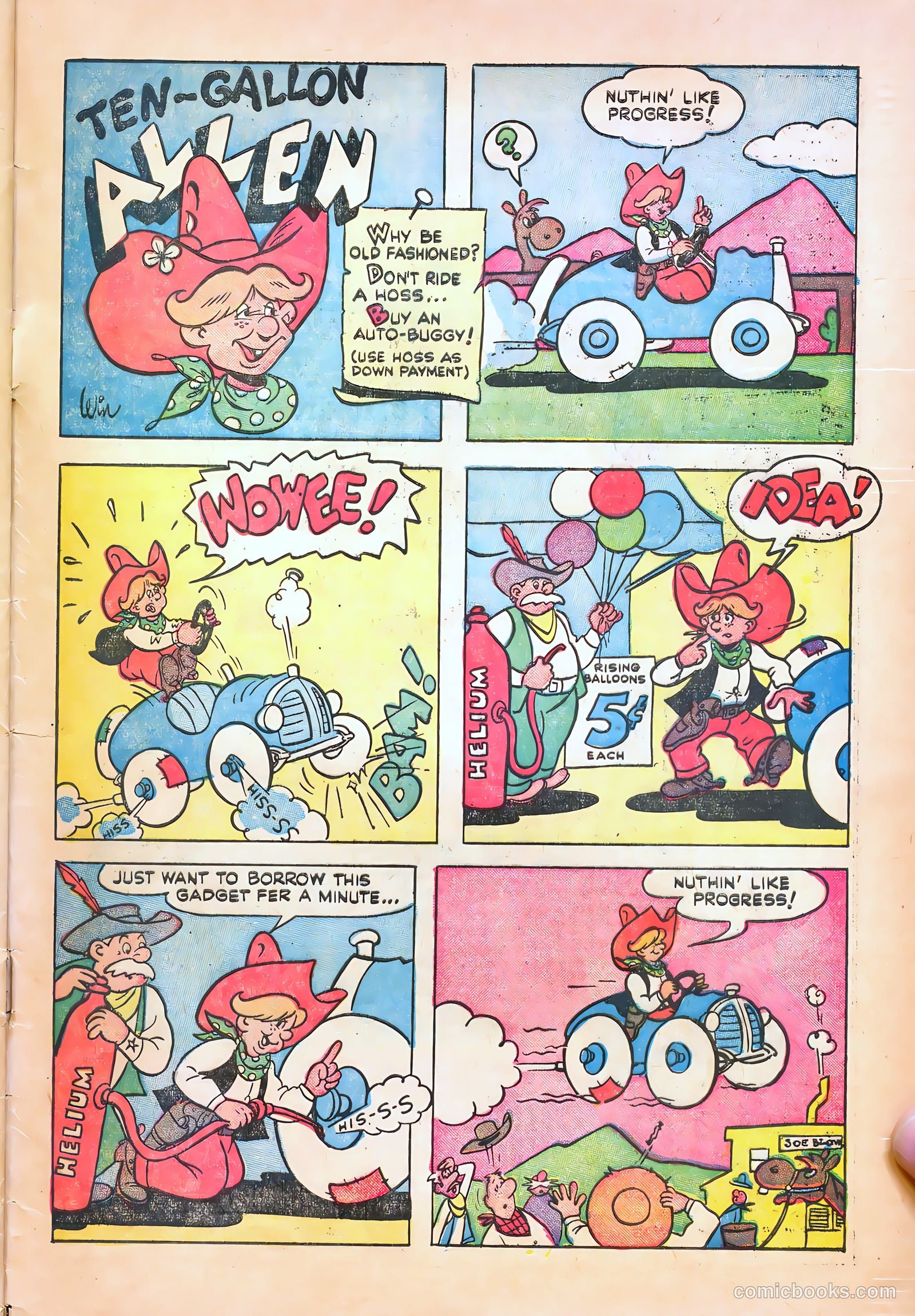 Return of the Outlaw #2 (1953) — page 33 of 36