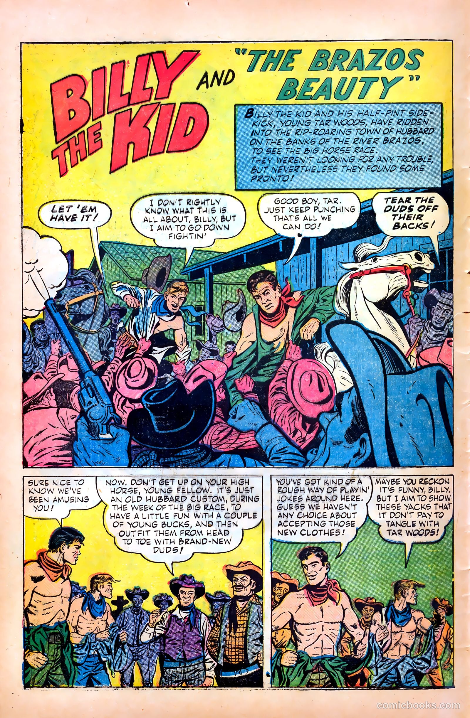 Return of the Outlaw #3 (1954) — page 6 of 38