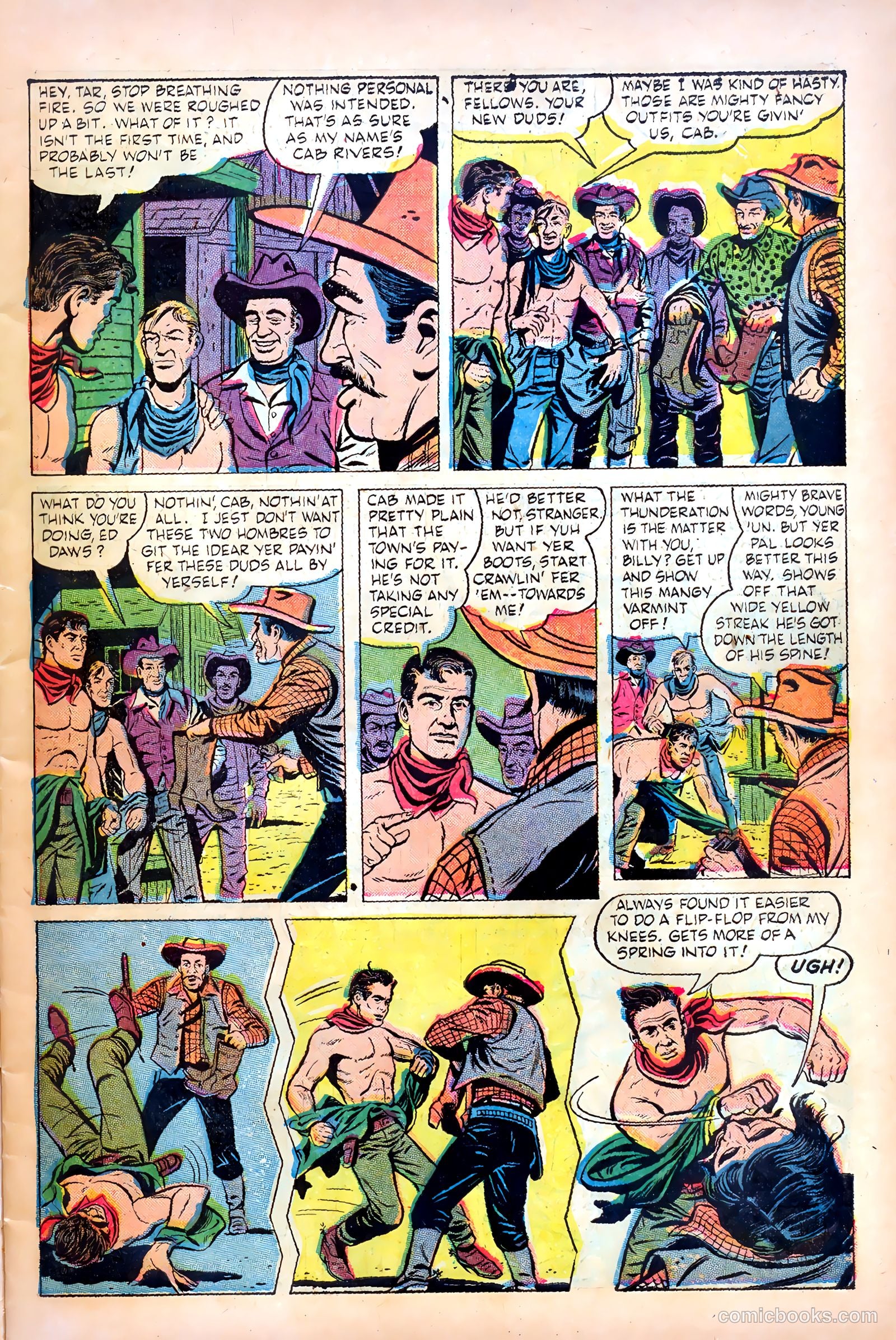Return of the Outlaw #3 (1954) — page 7 of 38