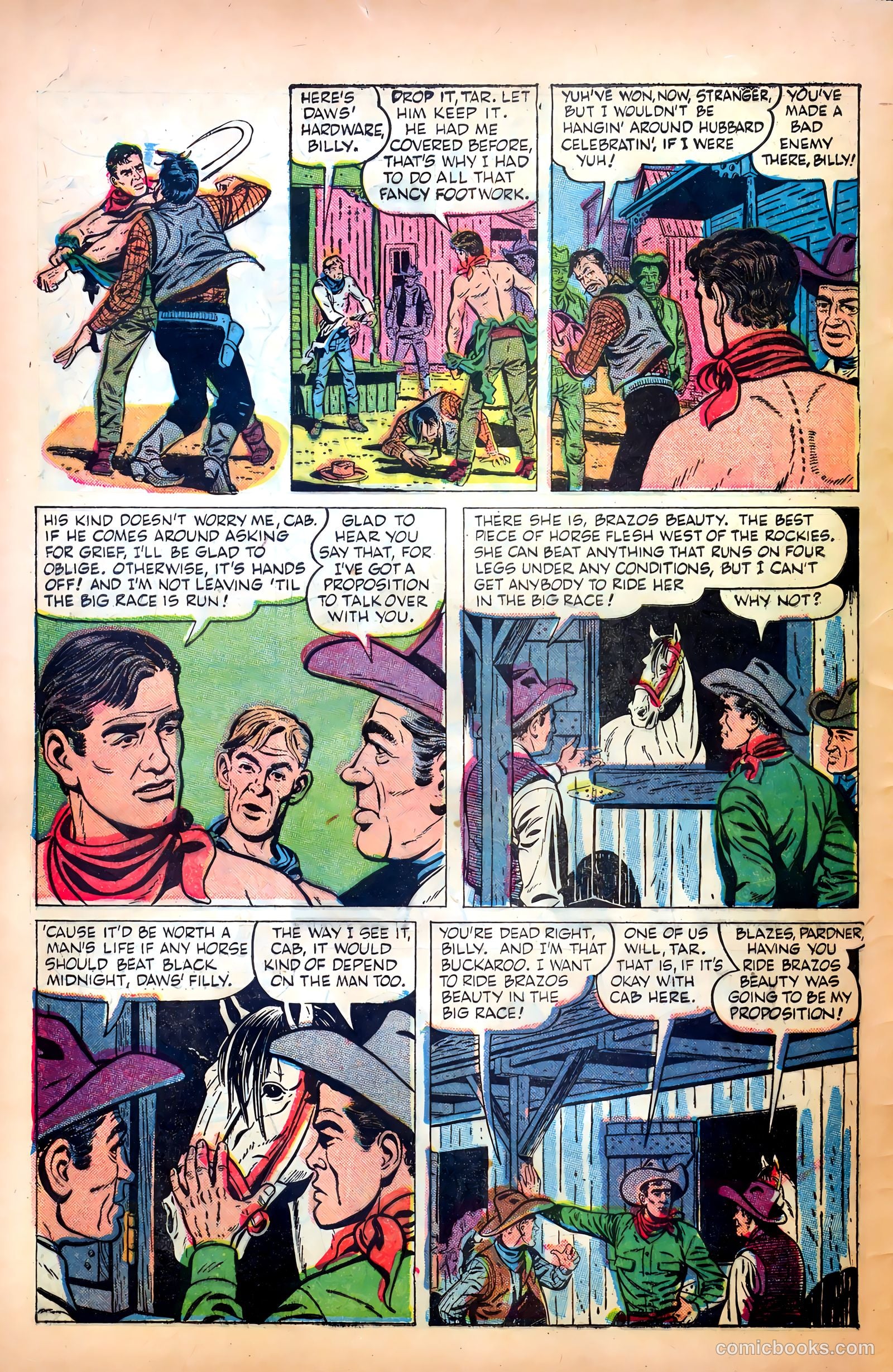 Return of the Outlaw #3 (1954) — page 8 of 38