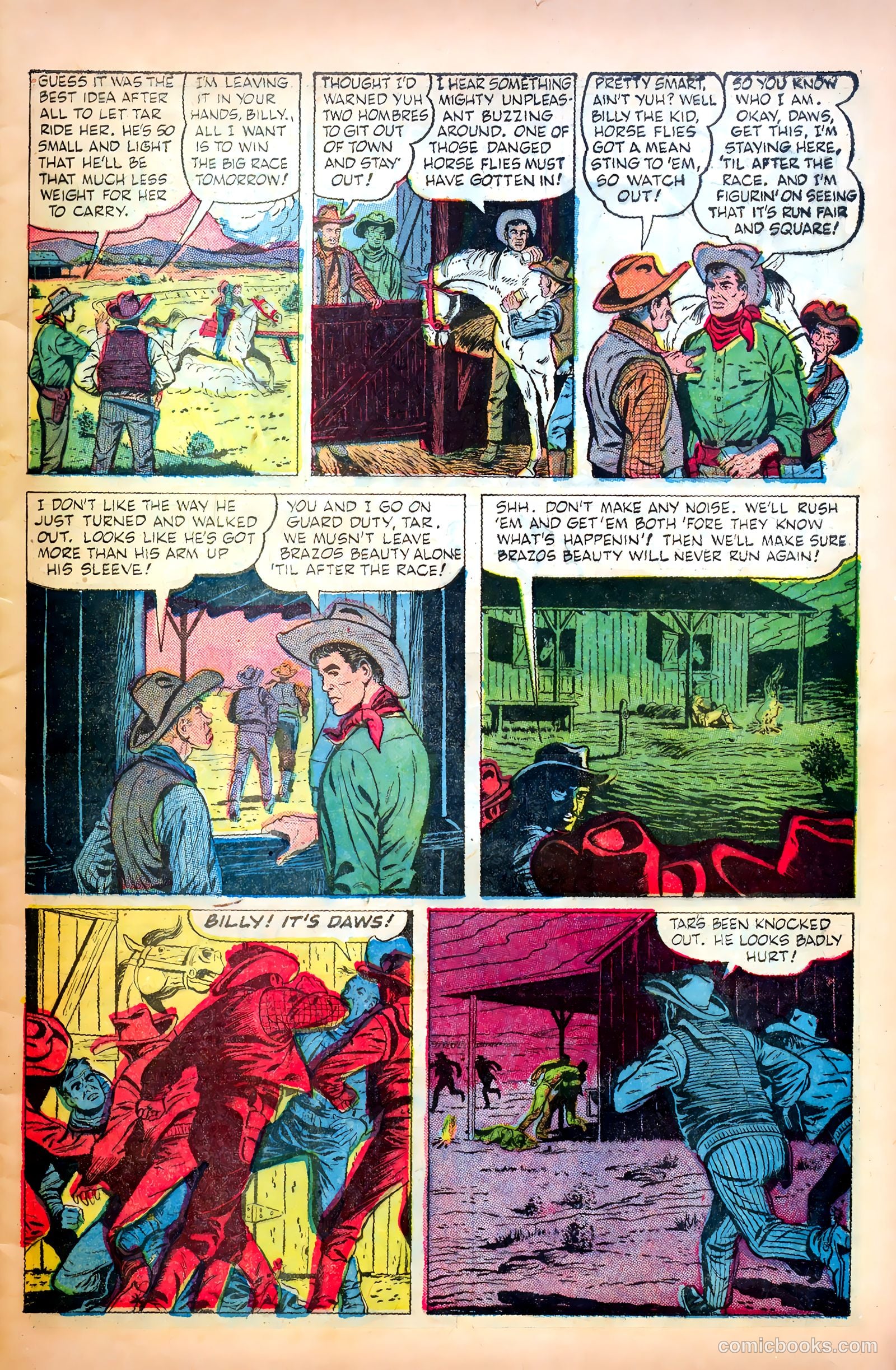 Return of the Outlaw #3 (1954) — page 9 of 38