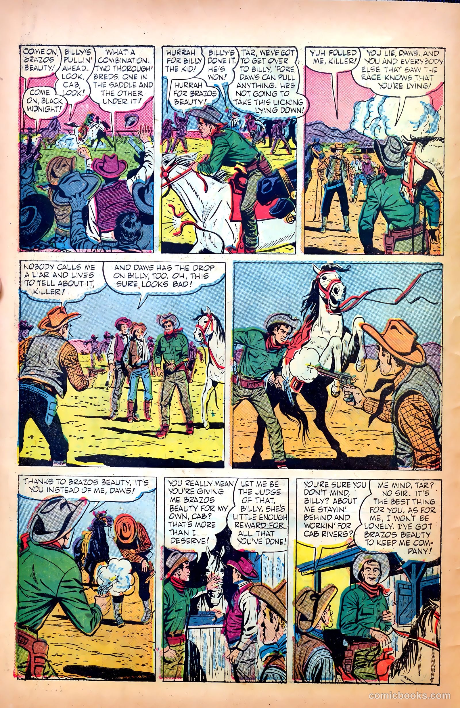Return of the Outlaw #3 (1954) — page 12 of 38