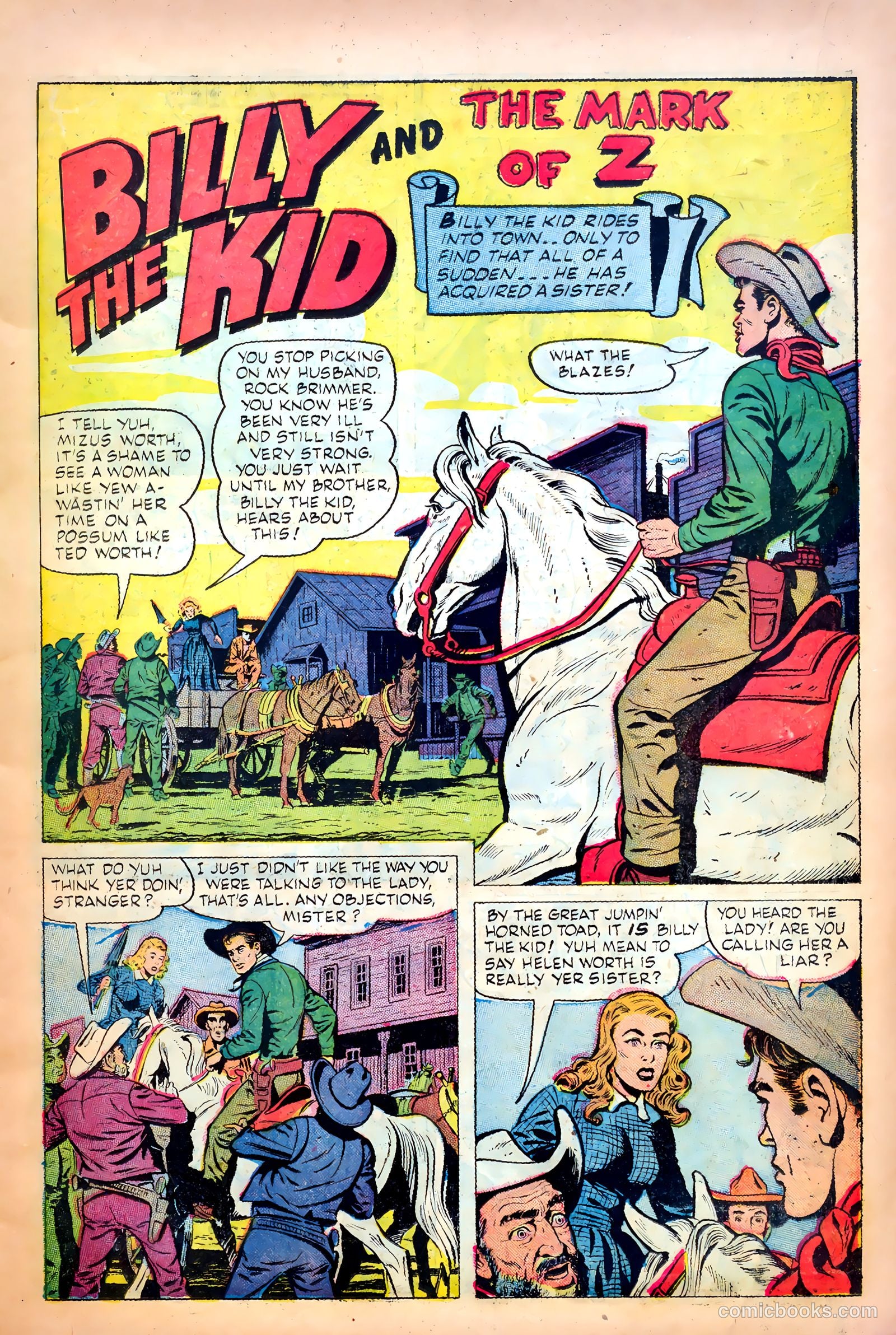 Return of the Outlaw #3 (1954) — page 13 of 38