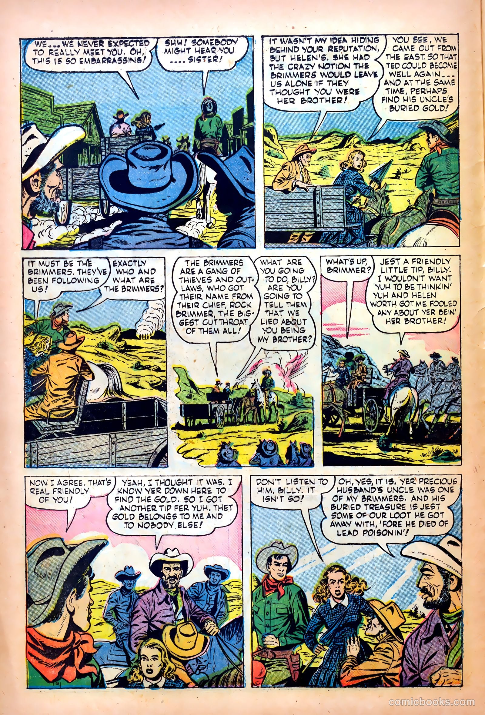 Return of the Outlaw #3 (1954) — page 14 of 38