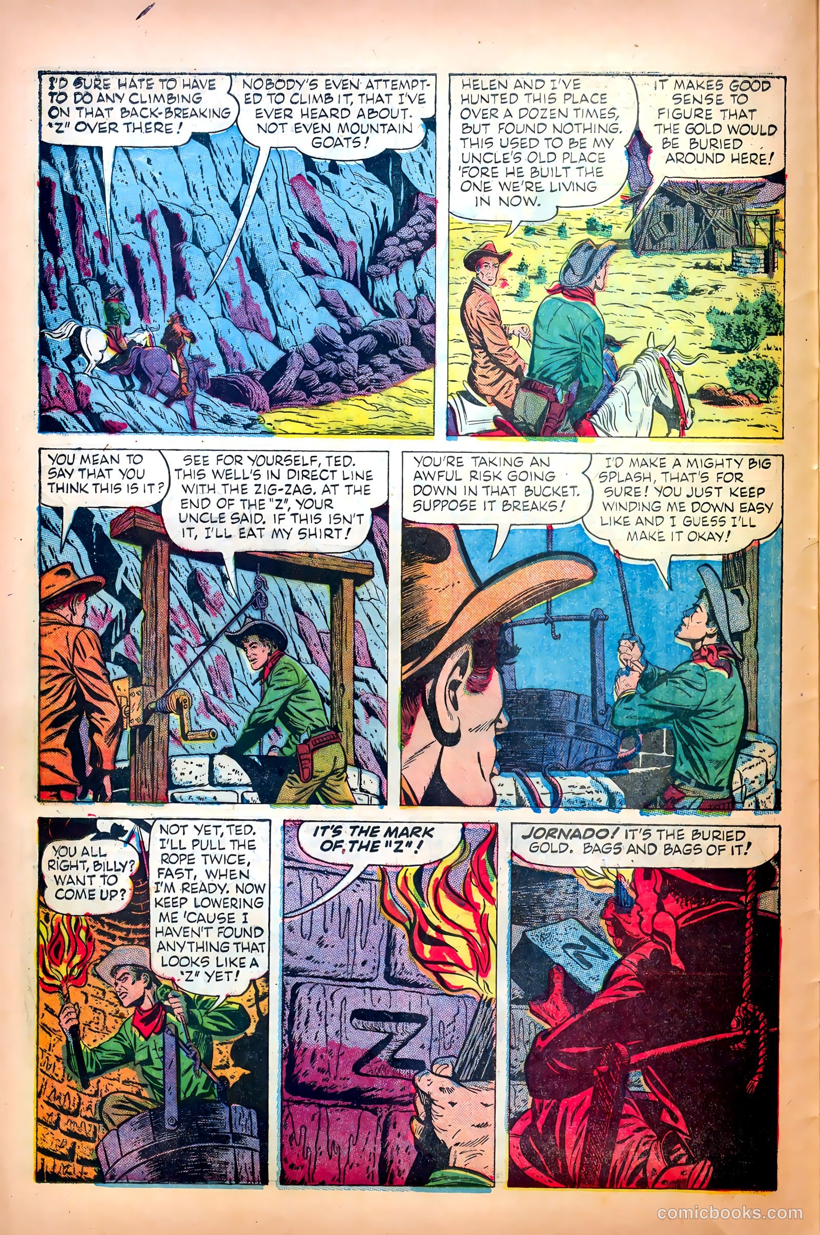 Return of the Outlaw #3 (1954) — page 16 of 38