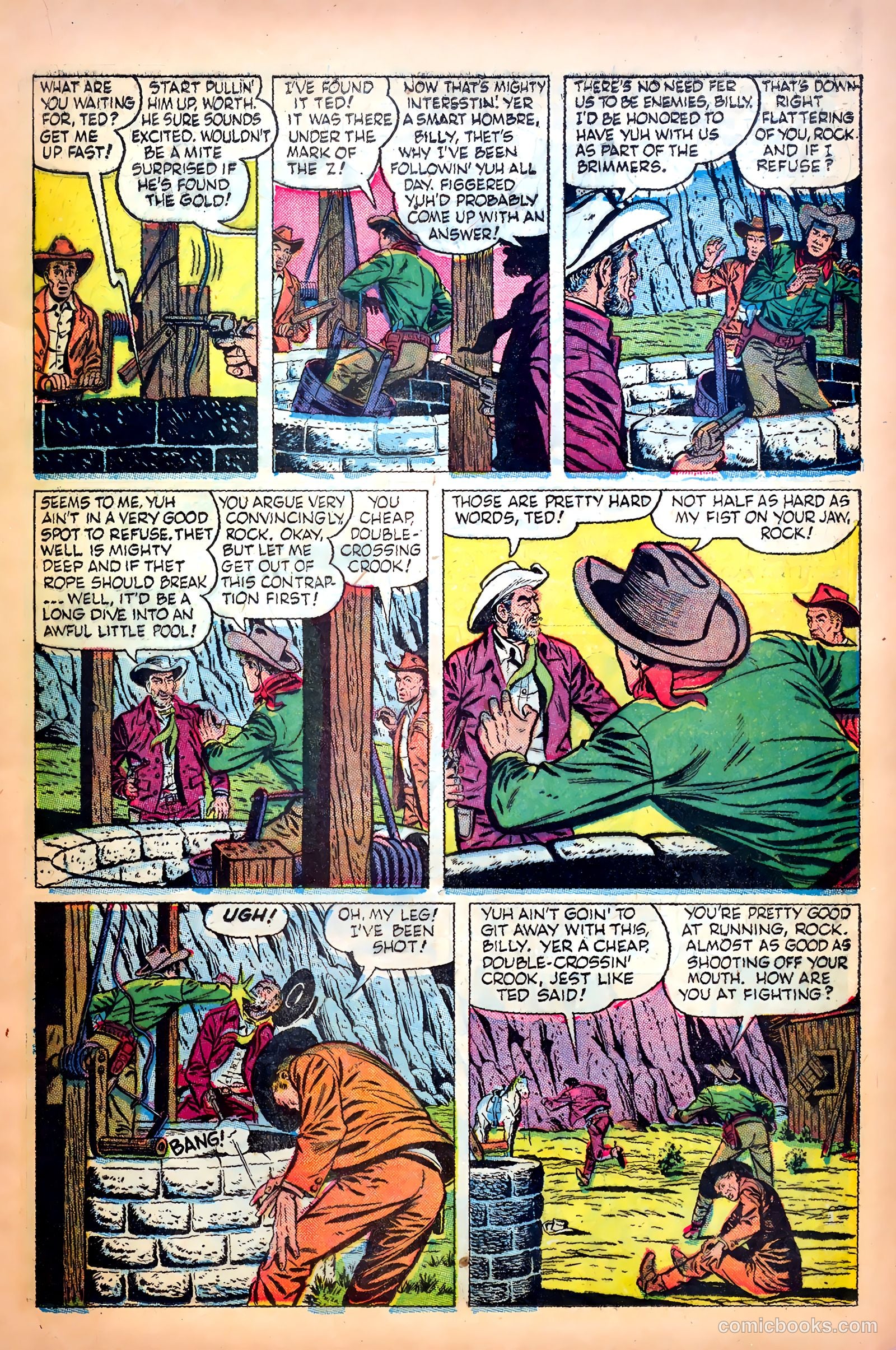 Return of the Outlaw #3 (1954) — page 17 of 38