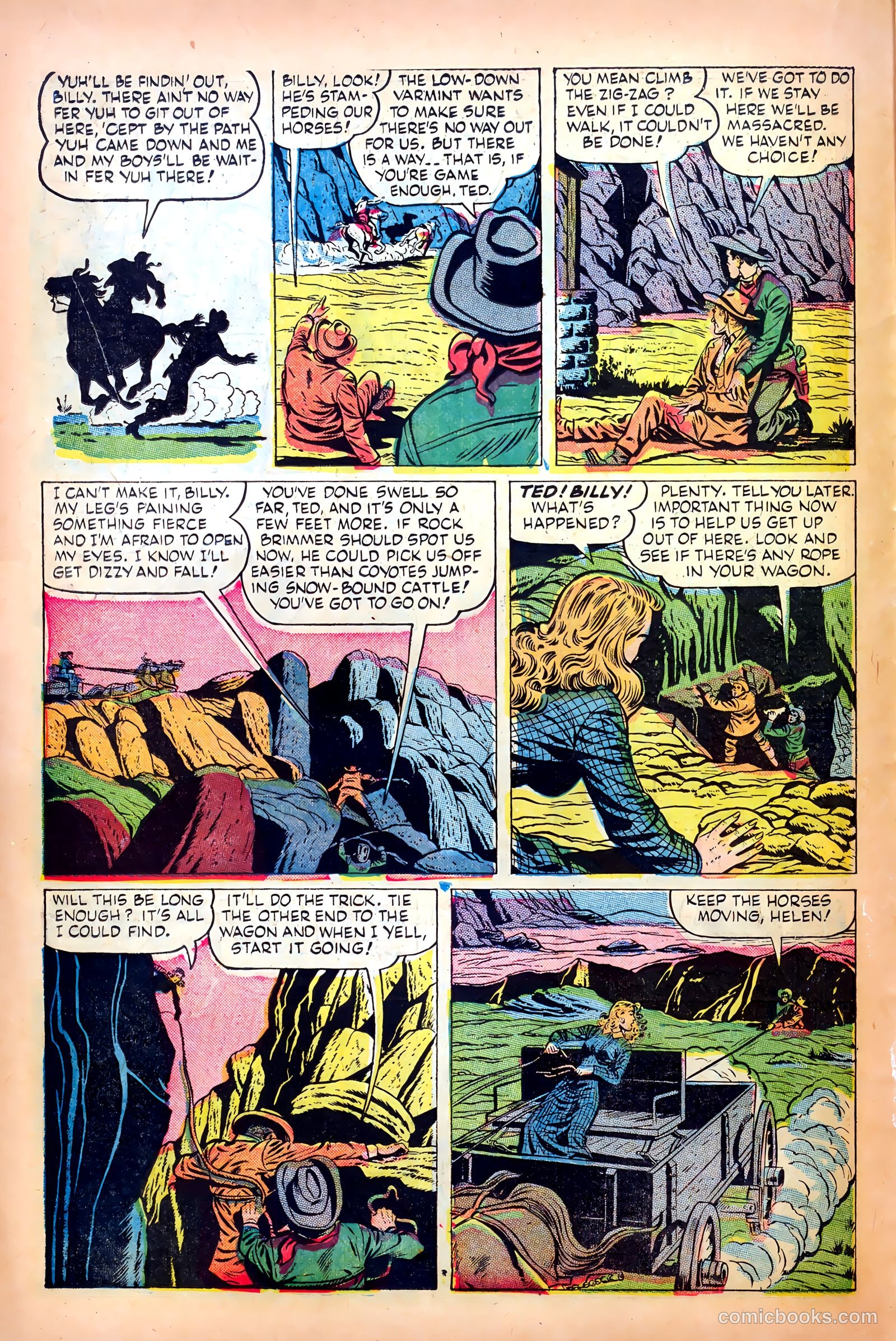 Return of the Outlaw #3 (1954) — page 18 of 38