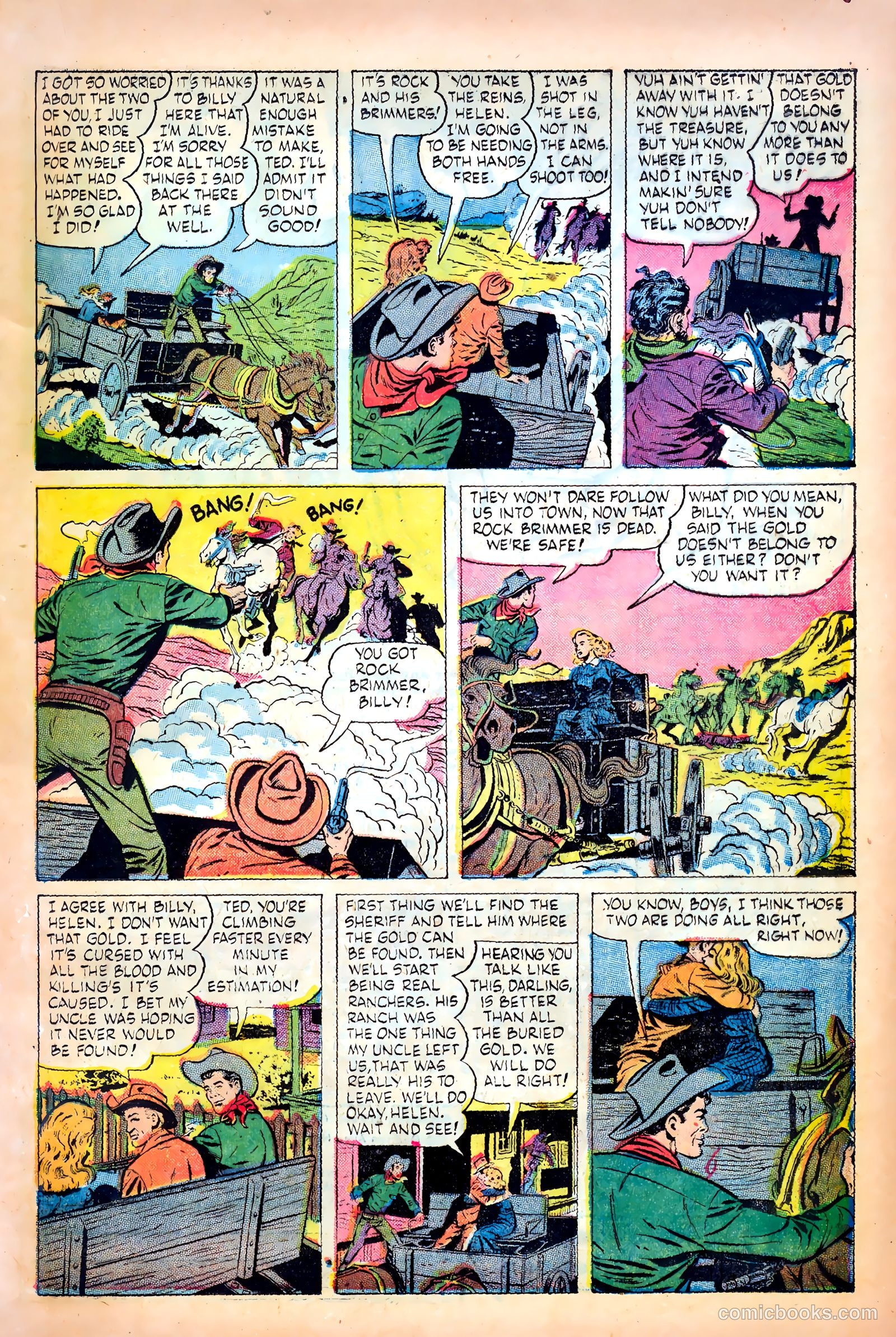 Return of the Outlaw #3 (1954) — page 19 of 38