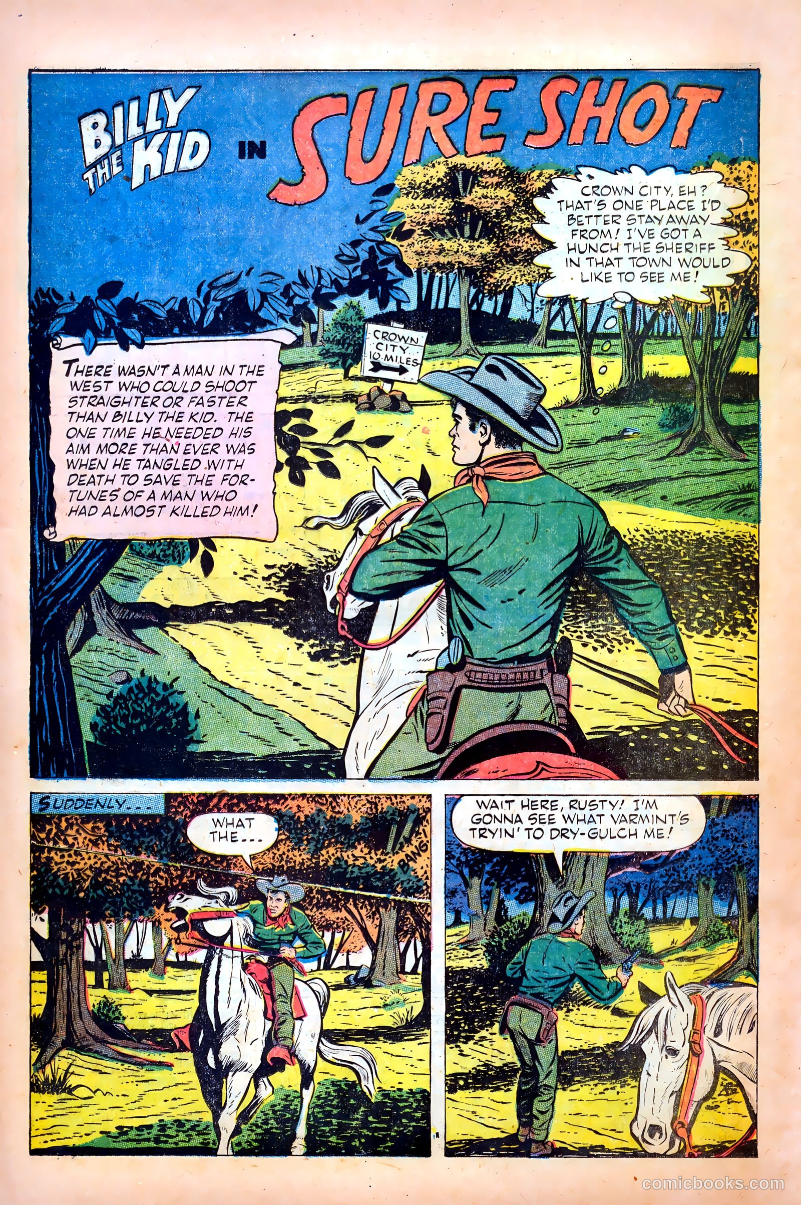 Return of the Outlaw #3 (1954) — page 22 of 38
