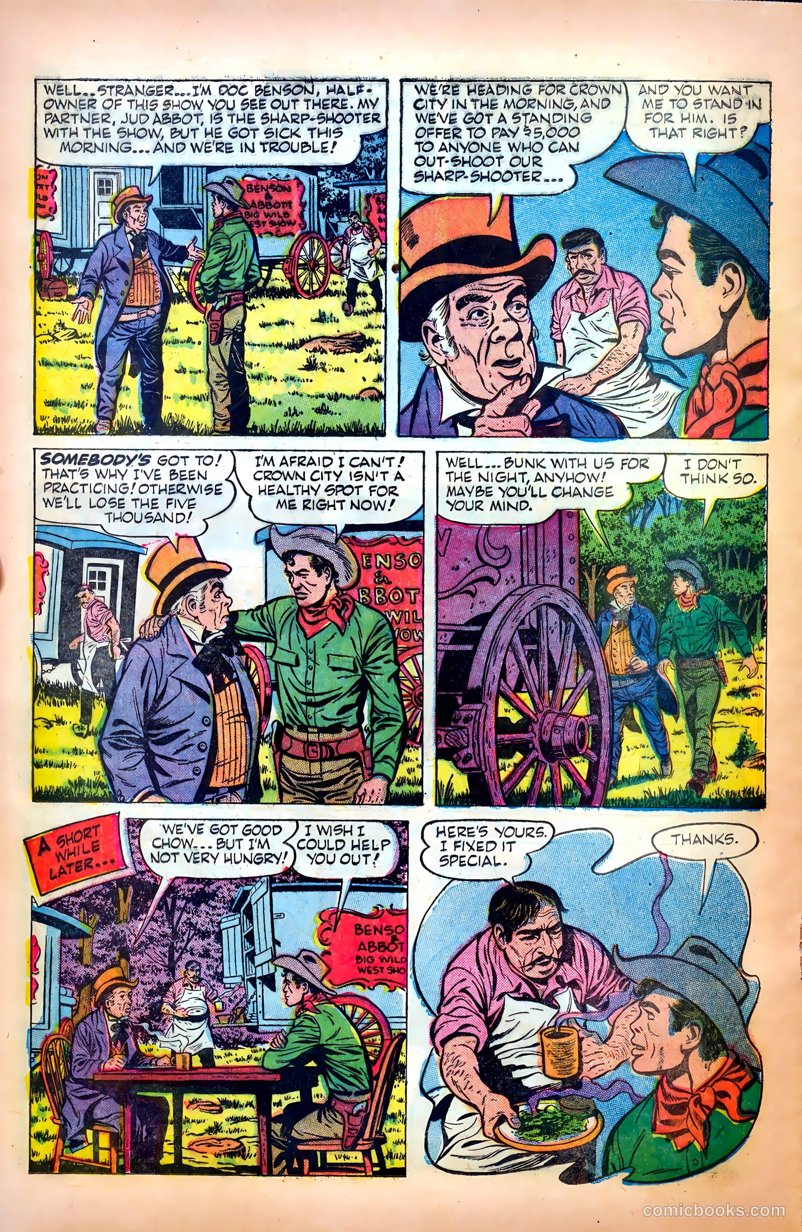 Return of the Outlaw #3 (1954) — page 24 of 38