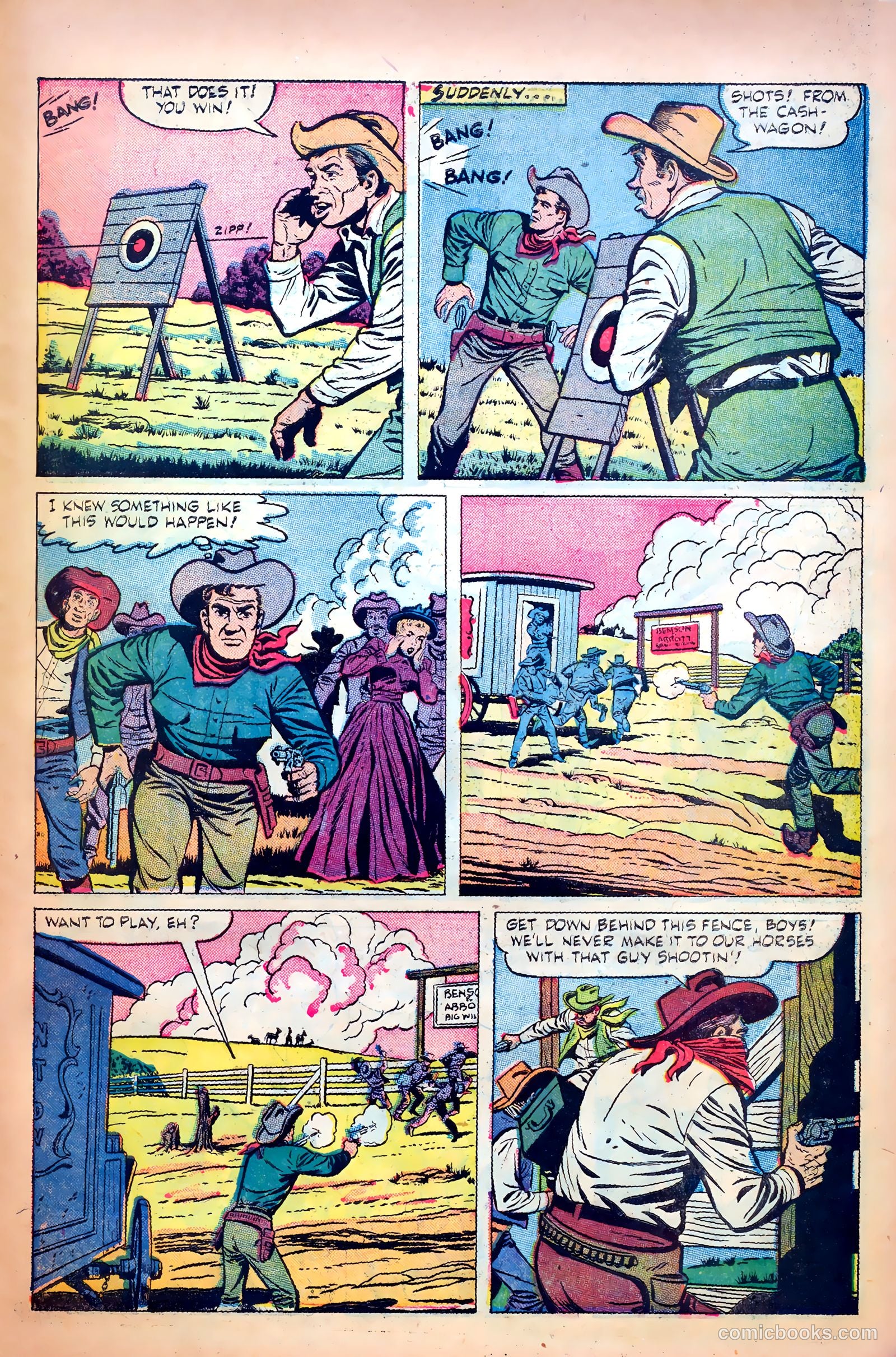 Return of the Outlaw #3 (1954) — page 29 of 38