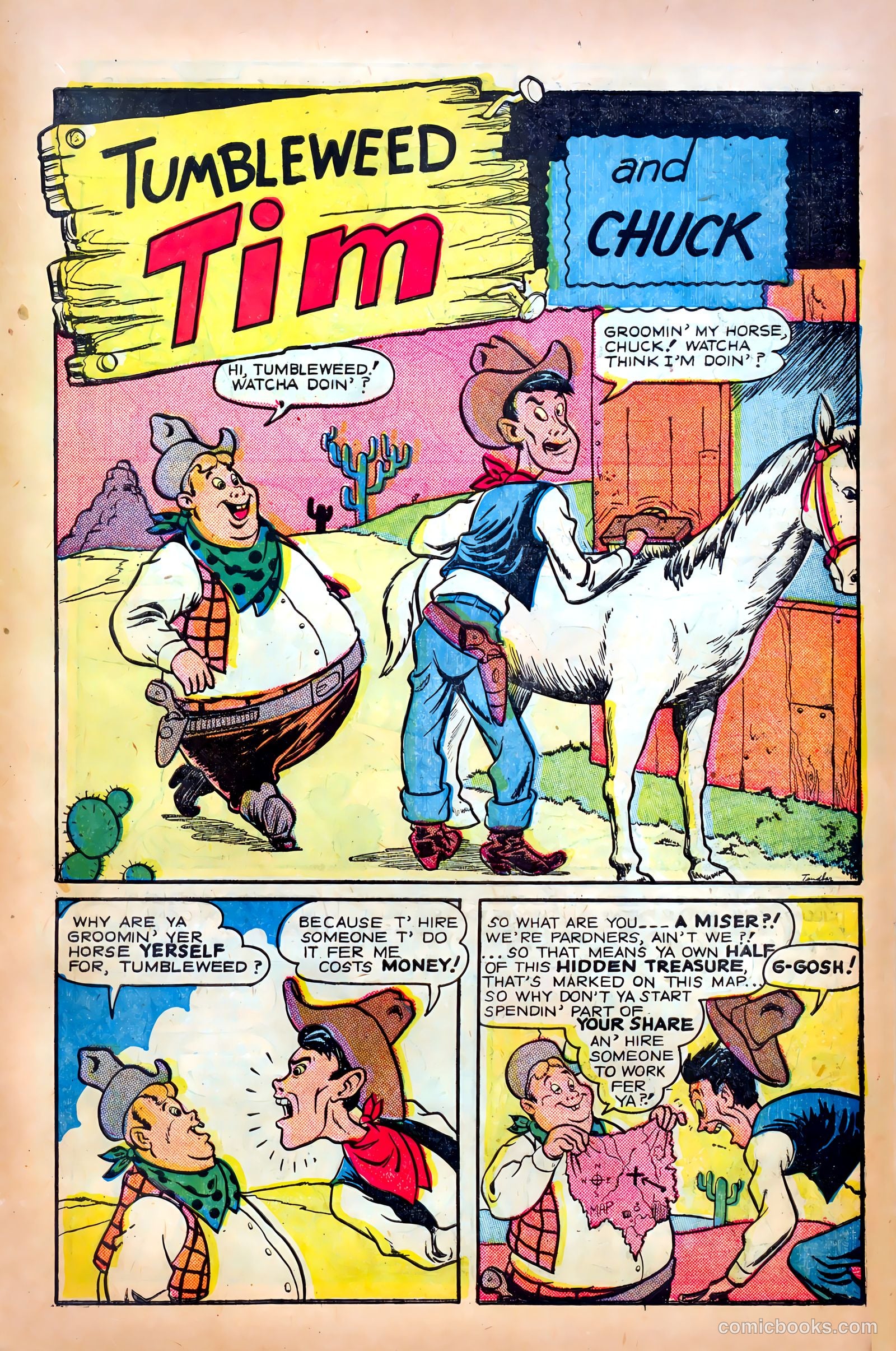 Return of the Outlaw #3 (1954) — page 31 of 38