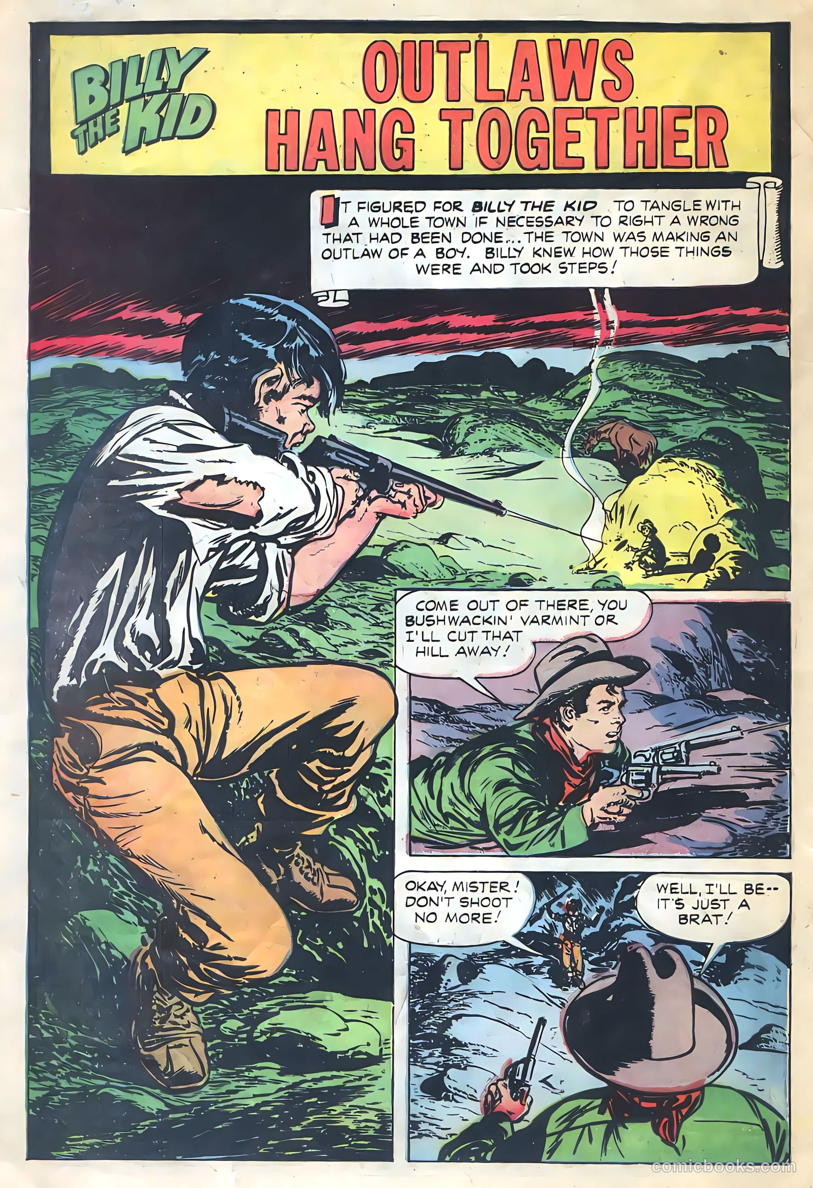 Return of the Outlaw #4 (1954) — page 4 of 36