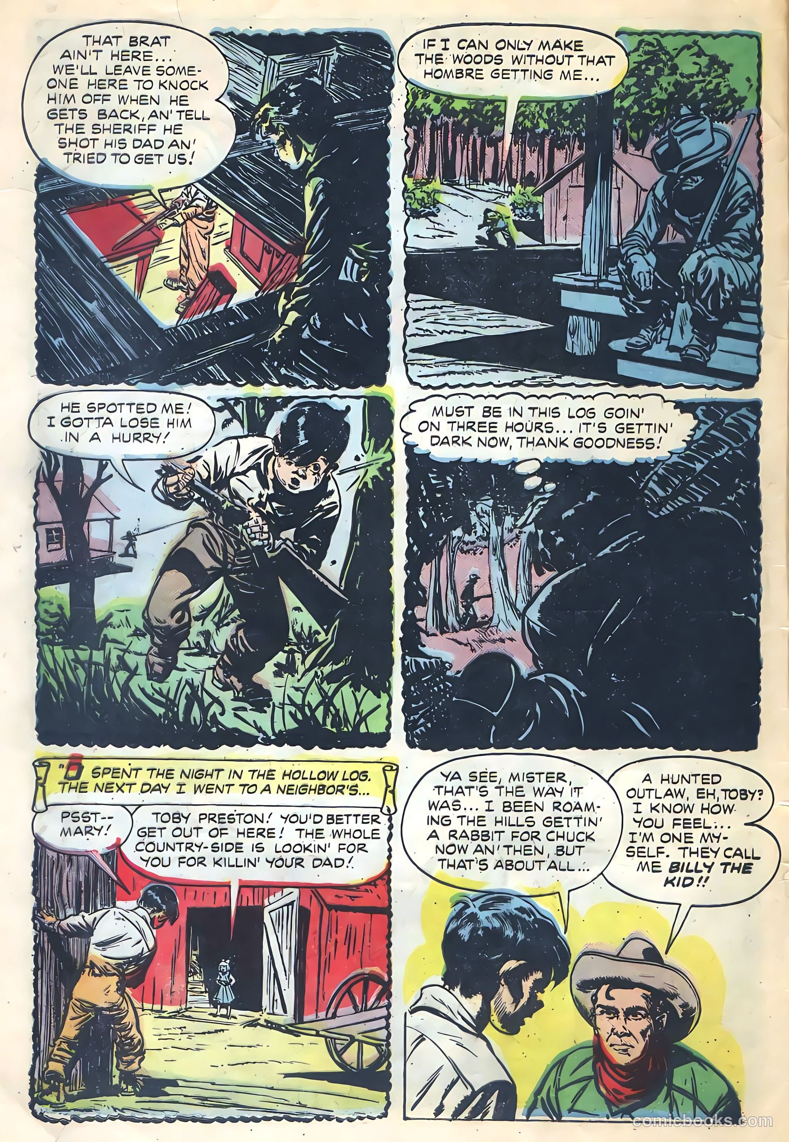 Return of the Outlaw #4 (1954) — page 6 of 36