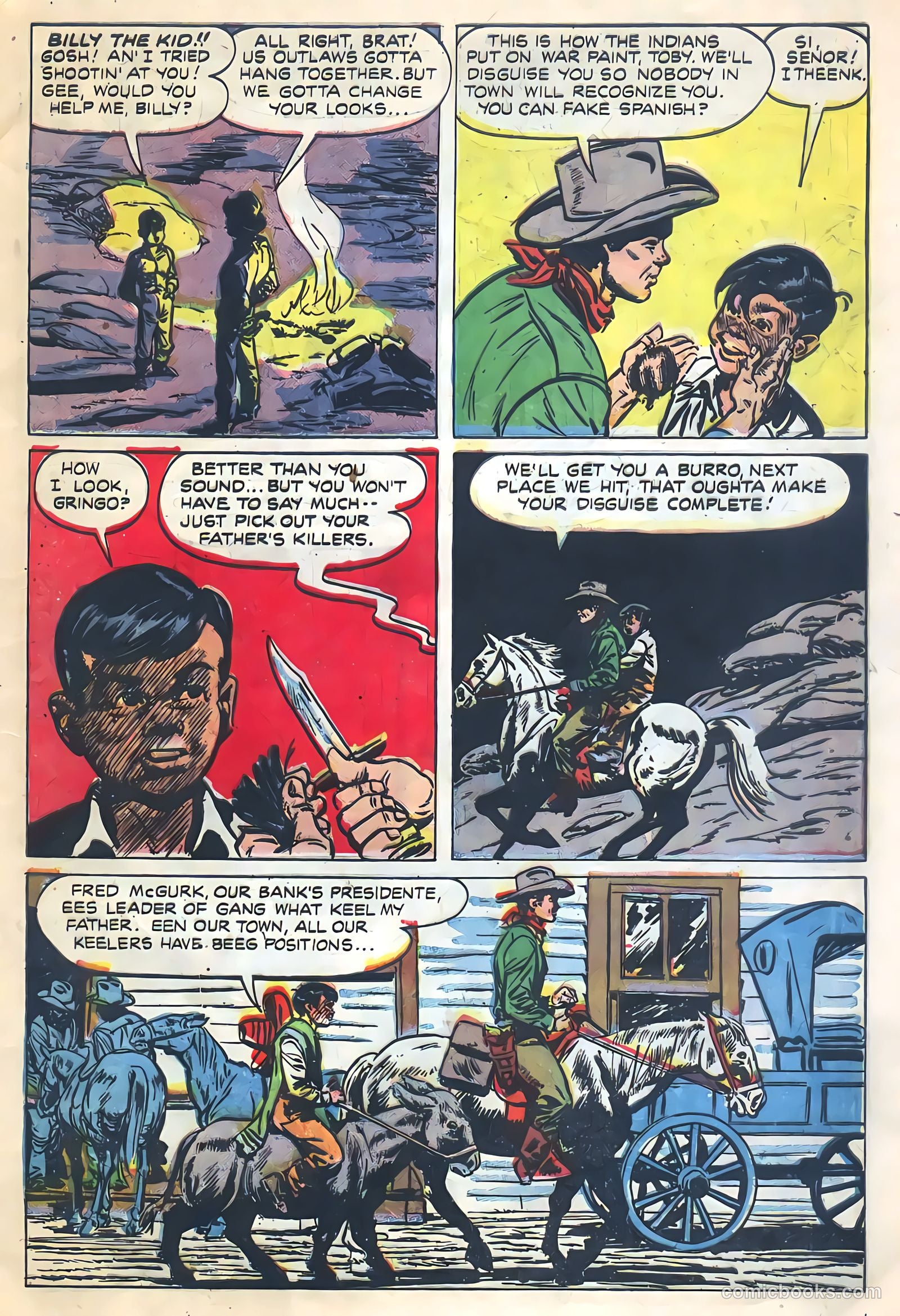 Return of the Outlaw #4 (1954) — page 7 of 36