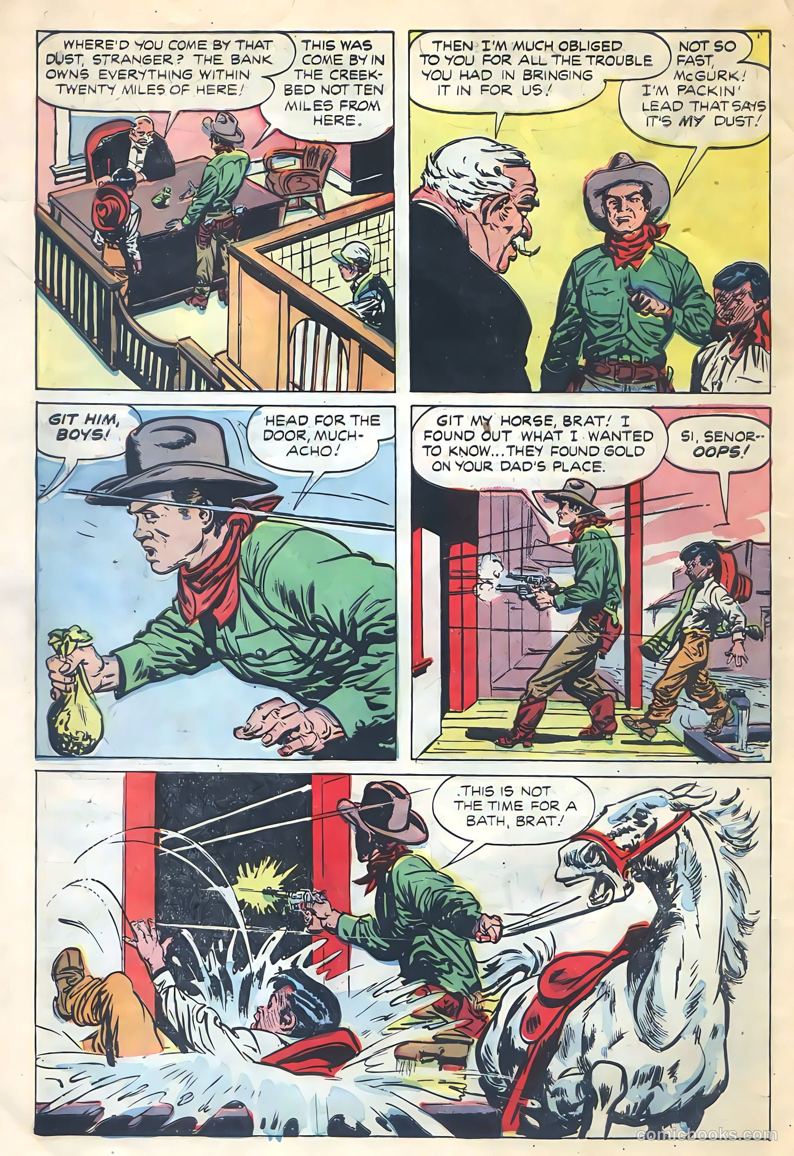 Return of the Outlaw #4 (1954) — page 8 of 36