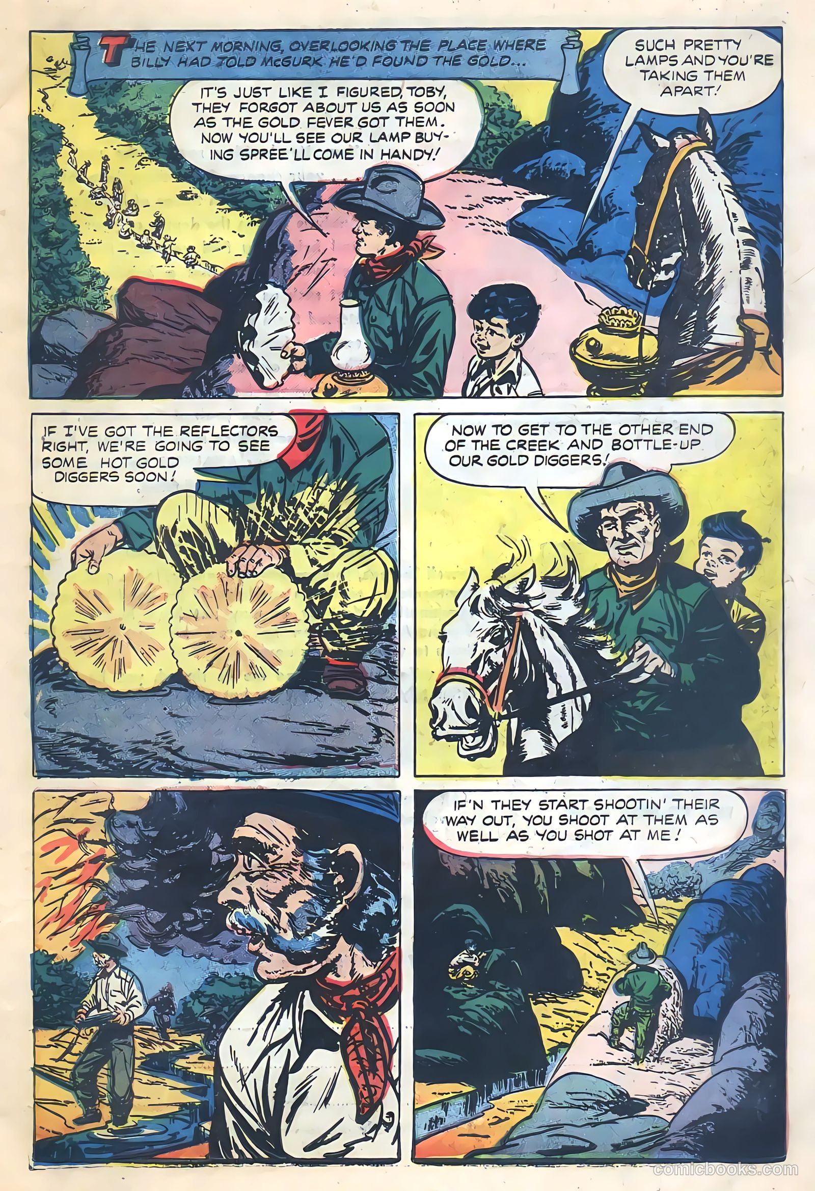 Return of the Outlaw #4 (1954) — page 11 of 36