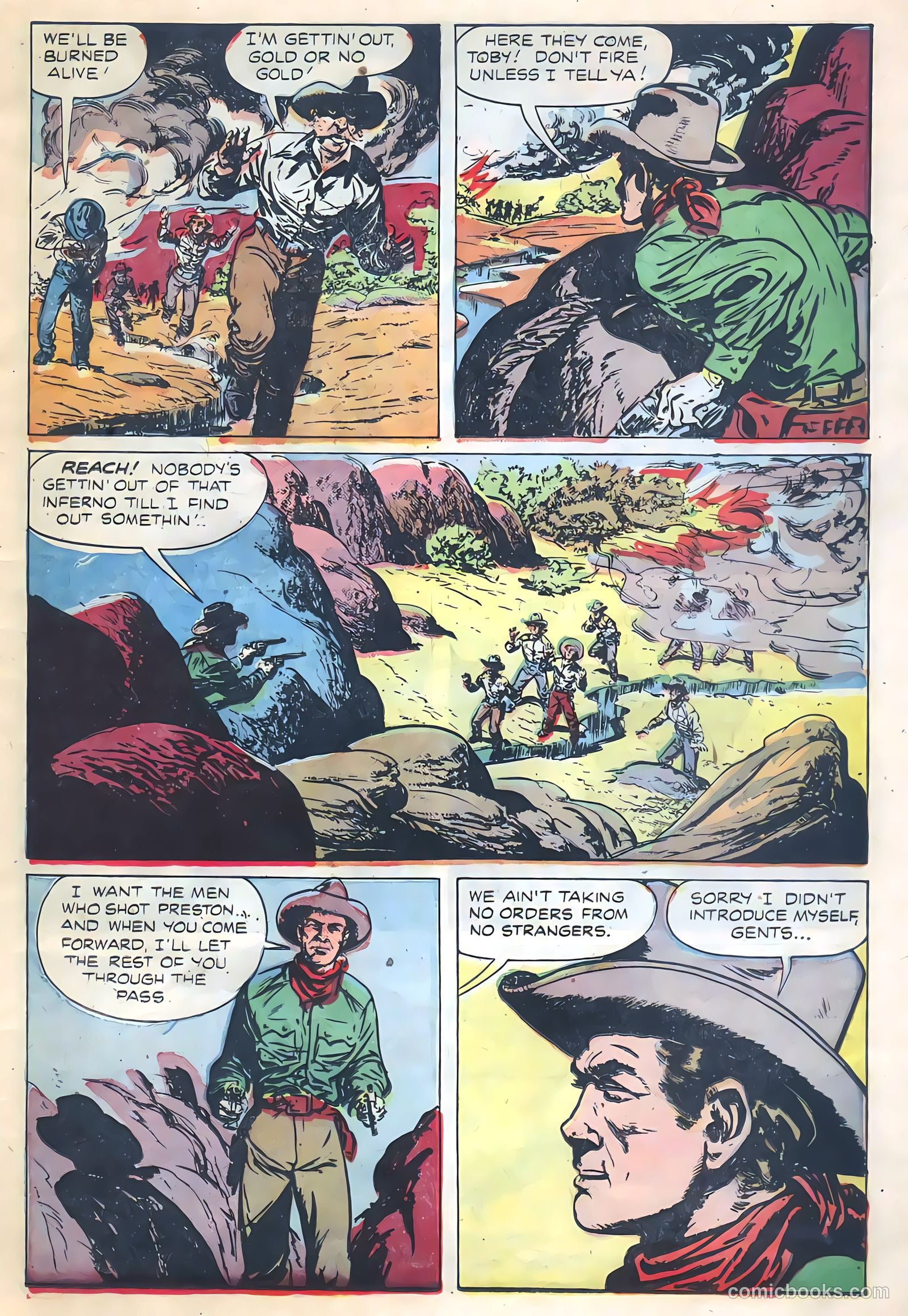 Return of the Outlaw #4 (1954) — page 13 of 36