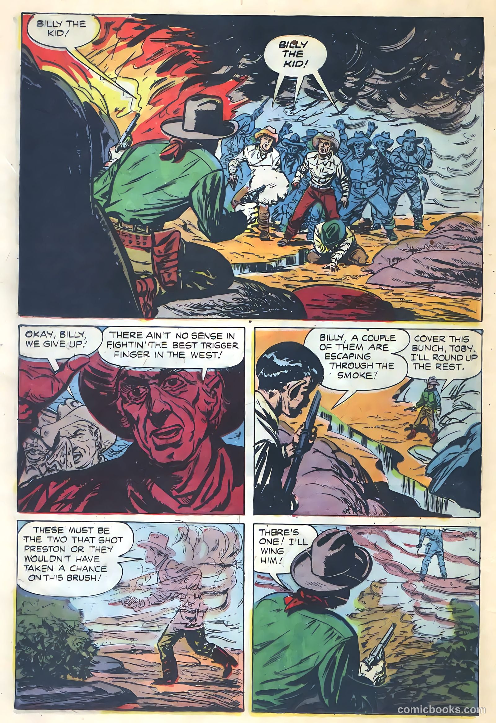 Return of the Outlaw #4 (1954) — page 14 of 36