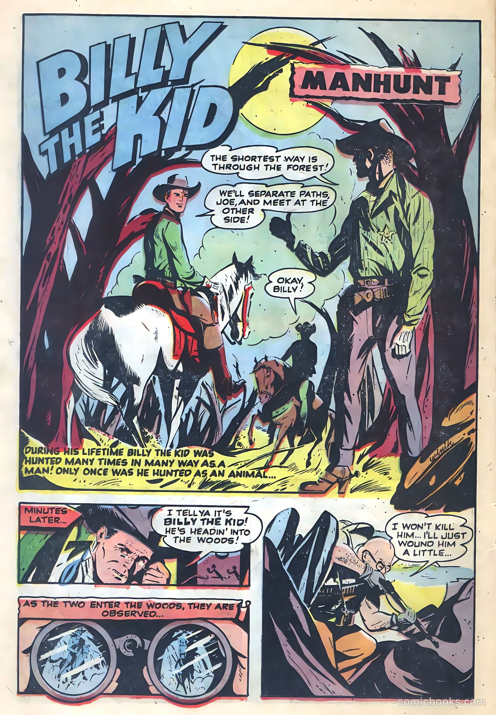Return of the Outlaw #4 (1954) — page 16 of 36