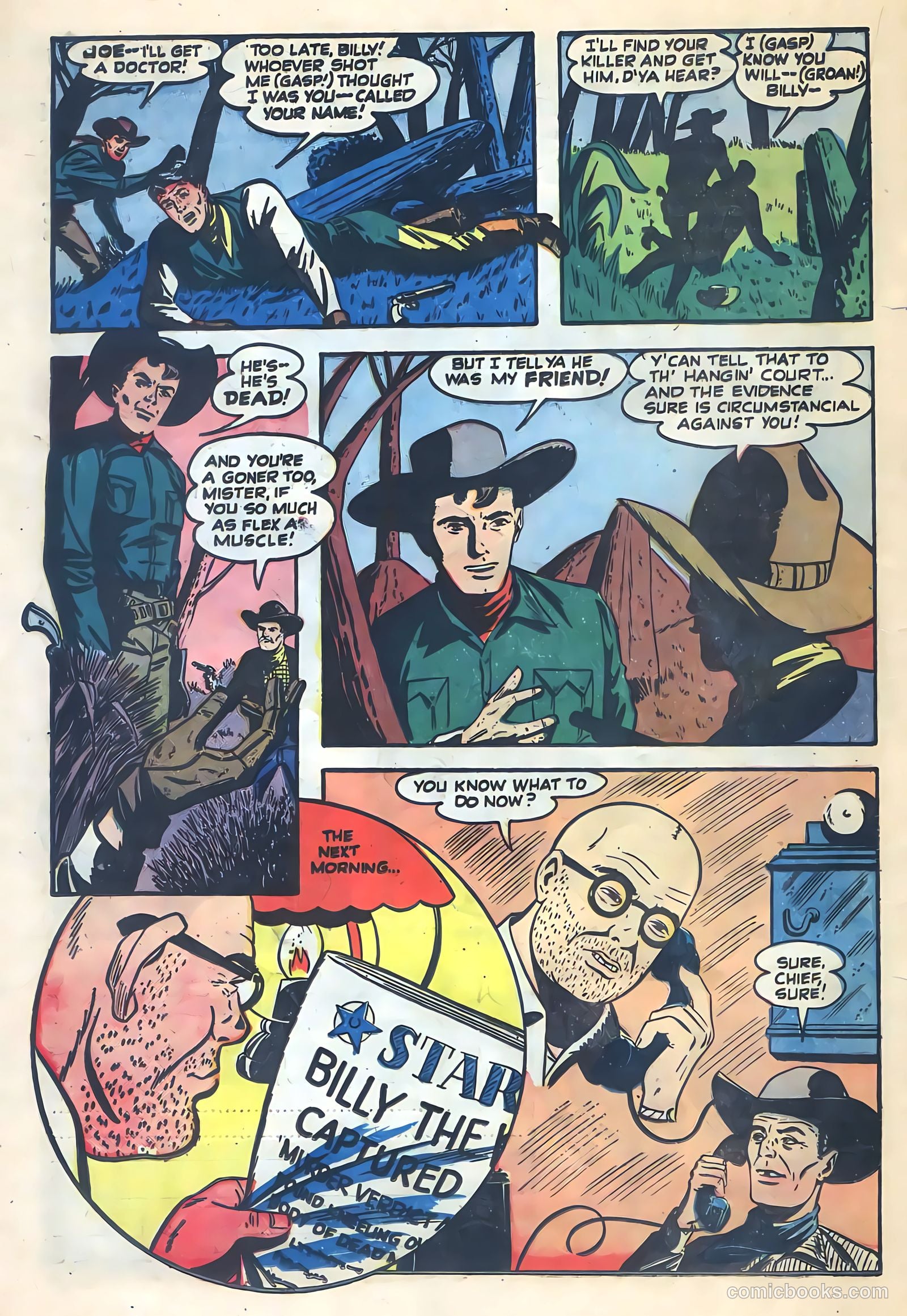 Return of the Outlaw #4 (1954) — page 20 of 36