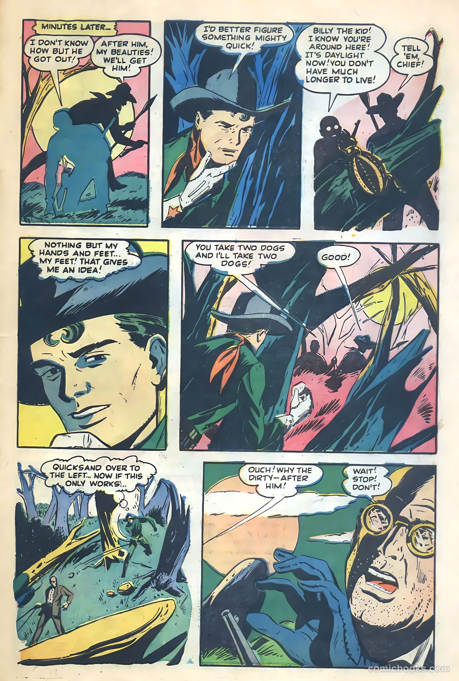 Return of the Outlaw #4 (1954) — page 27 of 36