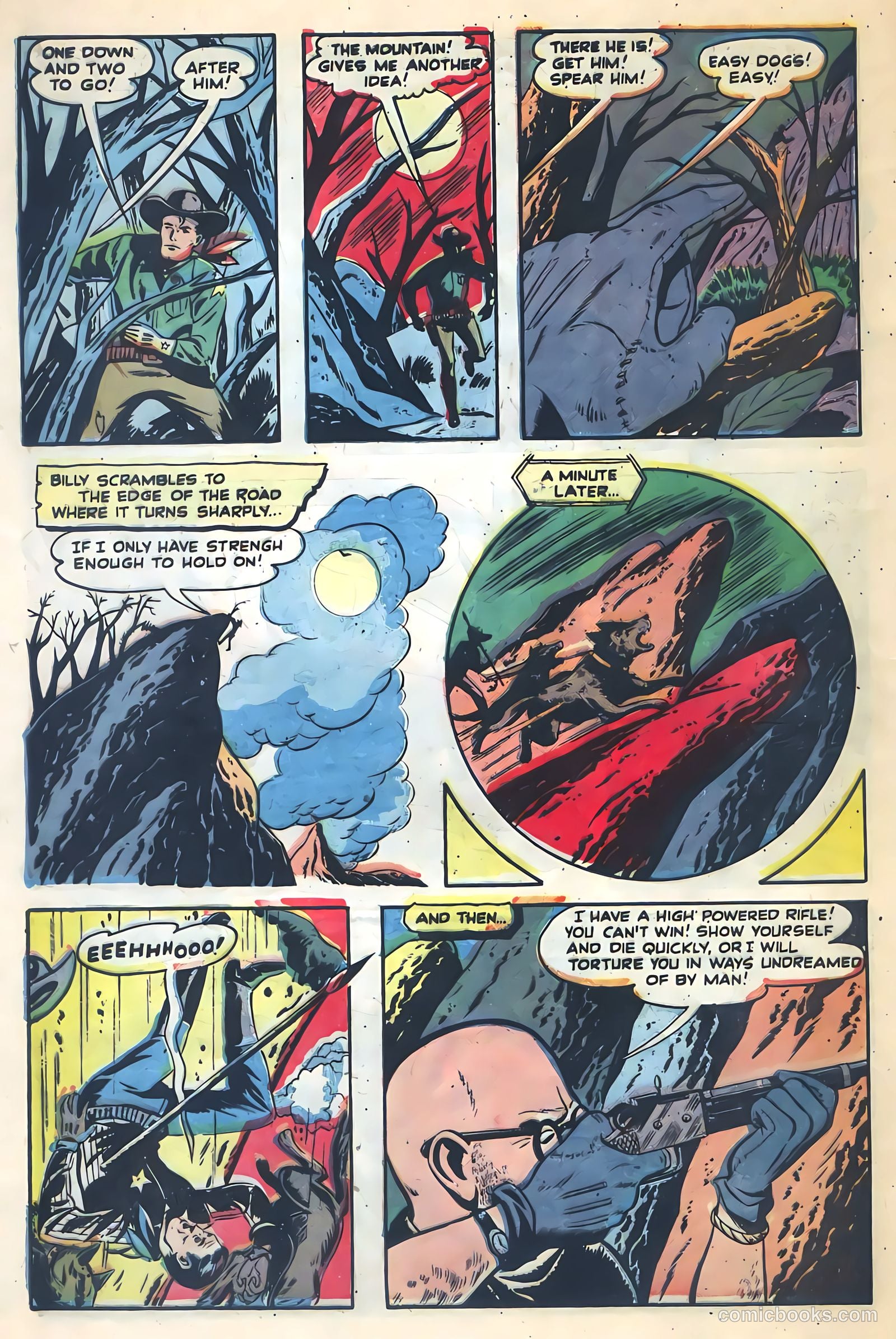 Return of the Outlaw #4 (1954) — page 30 of 36