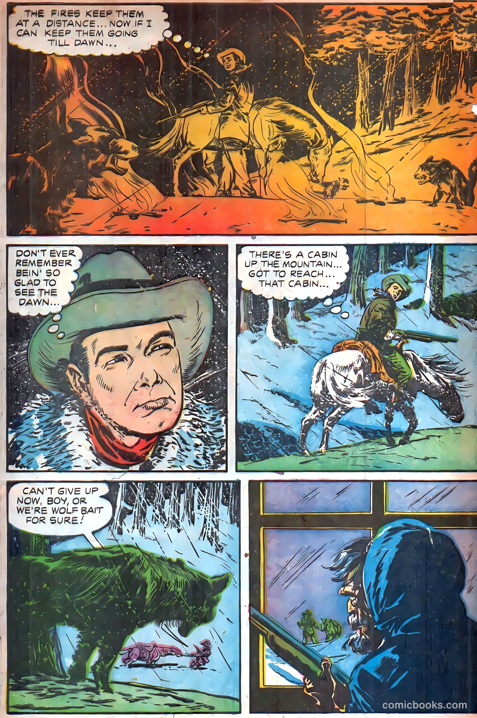 Return of the Outlaw #5 (1954) — page 4 of 36